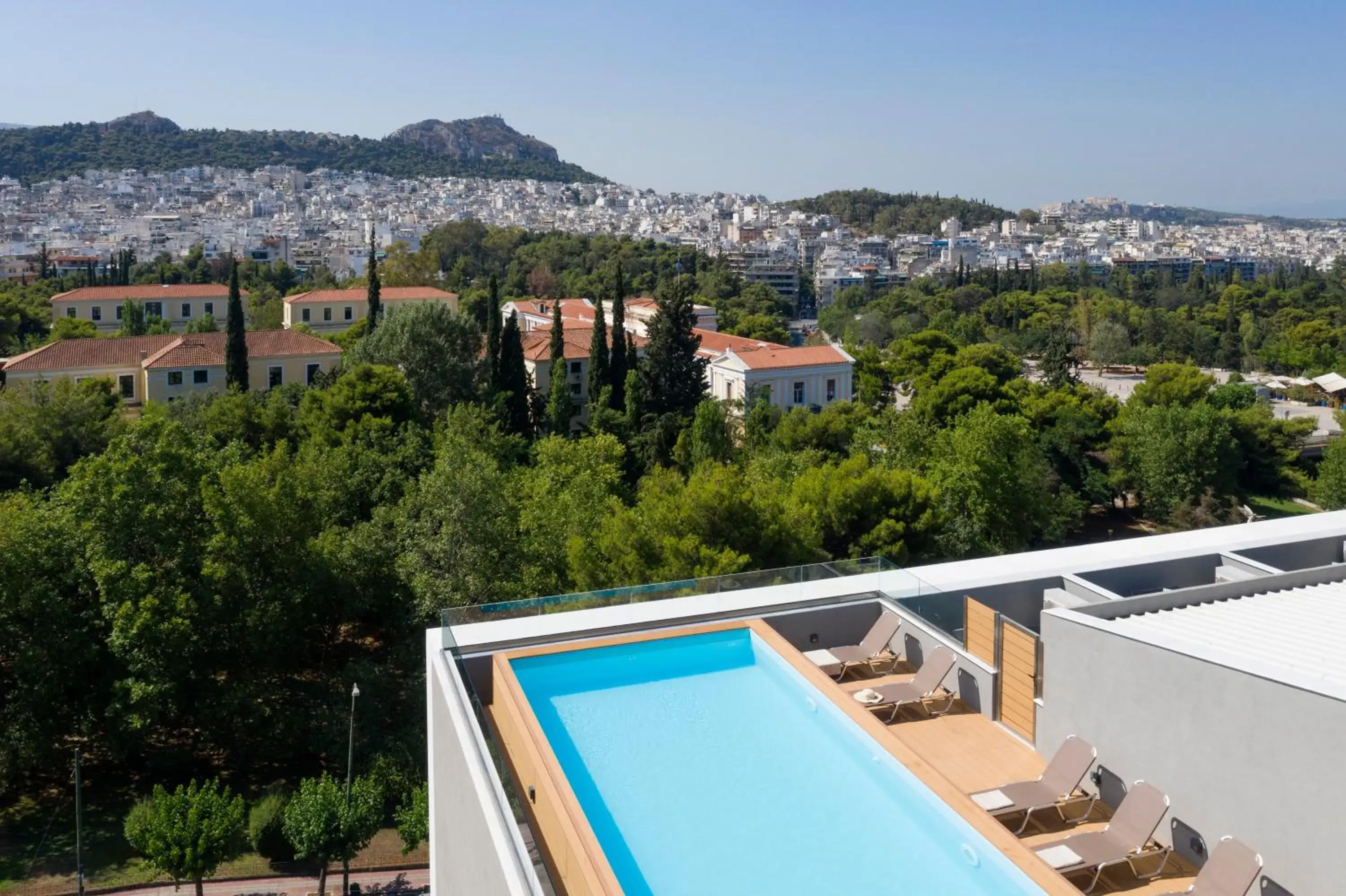 Swimming pool, Pool View in Athens Panorama Project