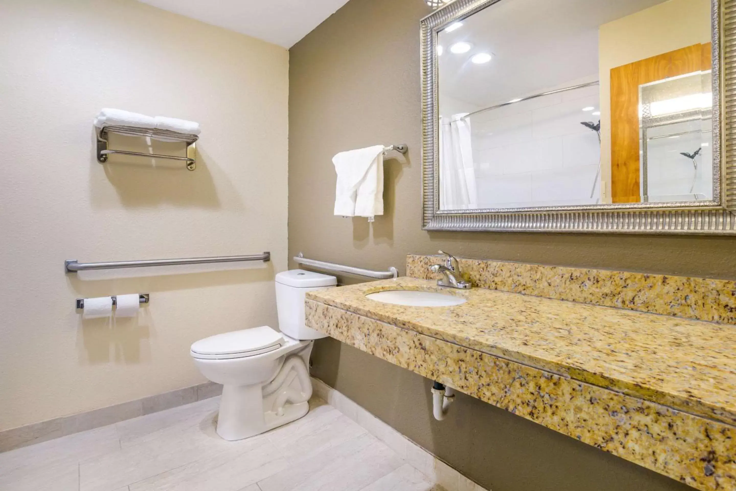 Bathroom in Quality Inn & Suites Florence- Cincinnati South