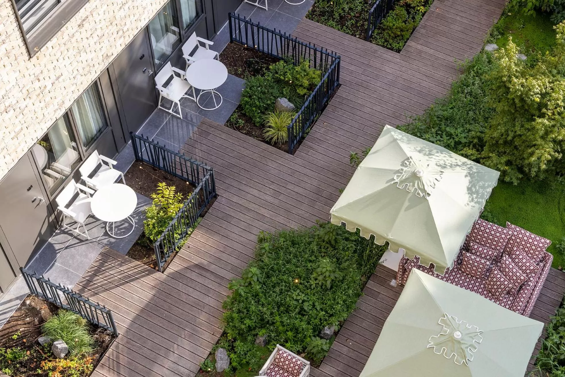 Patio in Quinzerie hôtel