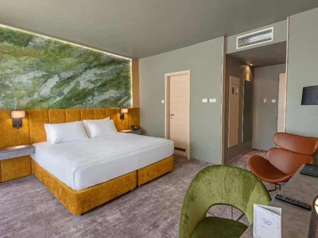 Bed in Hotel Azur Premium