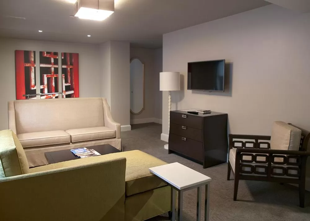 Living room in Morrison Clark Inn Washington DC Convention Center