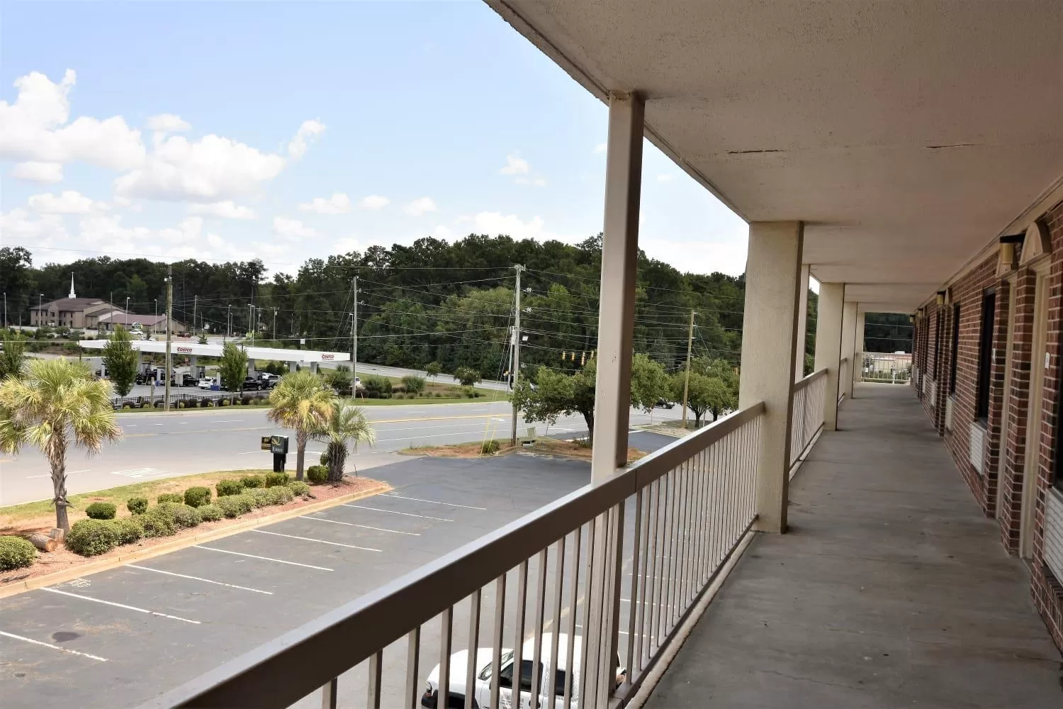 Patio in Rodeway Inn Harbison Area
