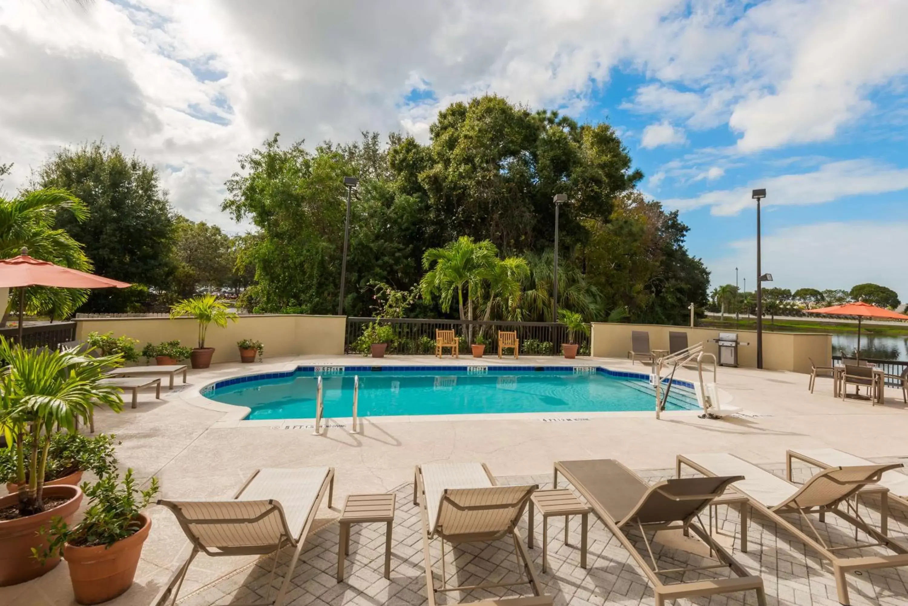 Pool view, Swimming Pool in Hampton Inn Bonita Springs Naples North