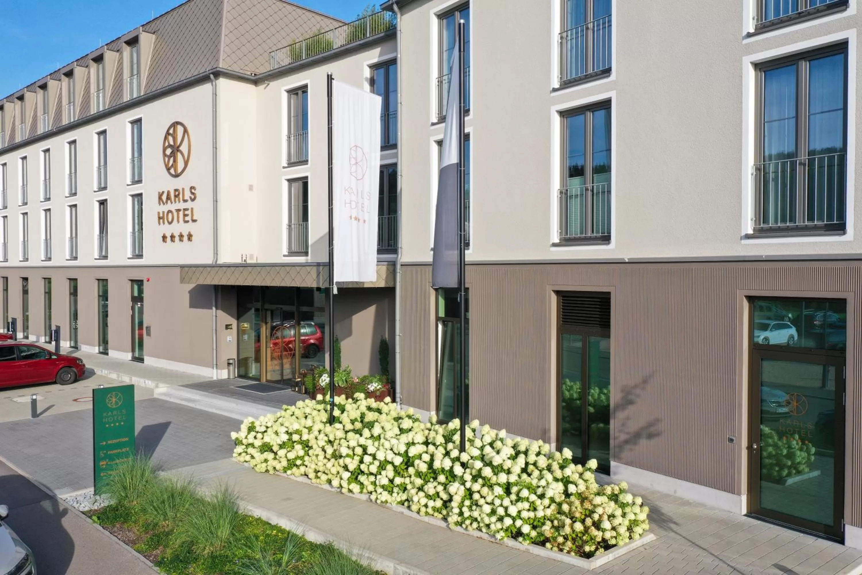 Property building in Karls Hotel