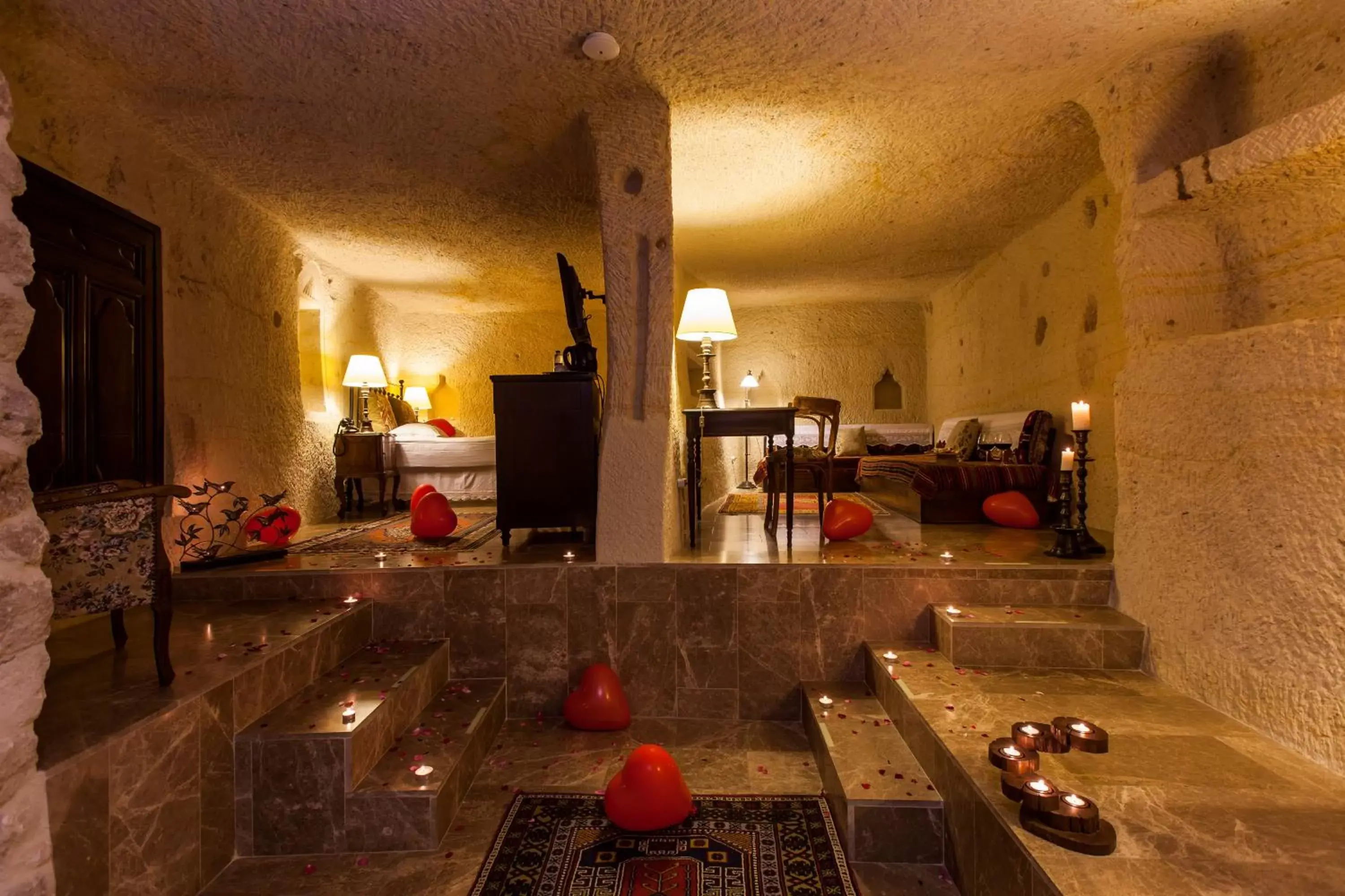 Living room in Yunak Evleri Cappadocia