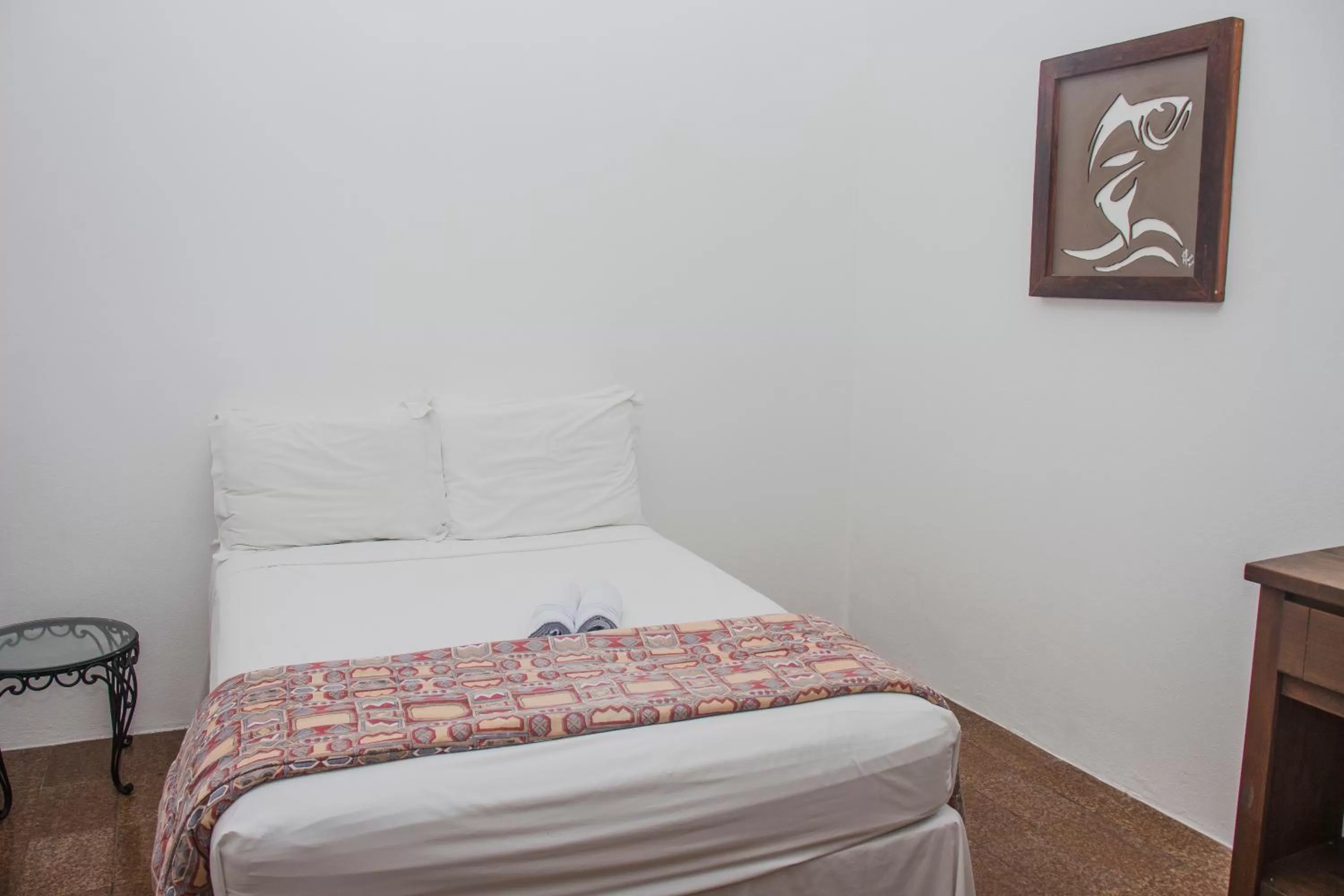 Bed in Pousada Marinamarela