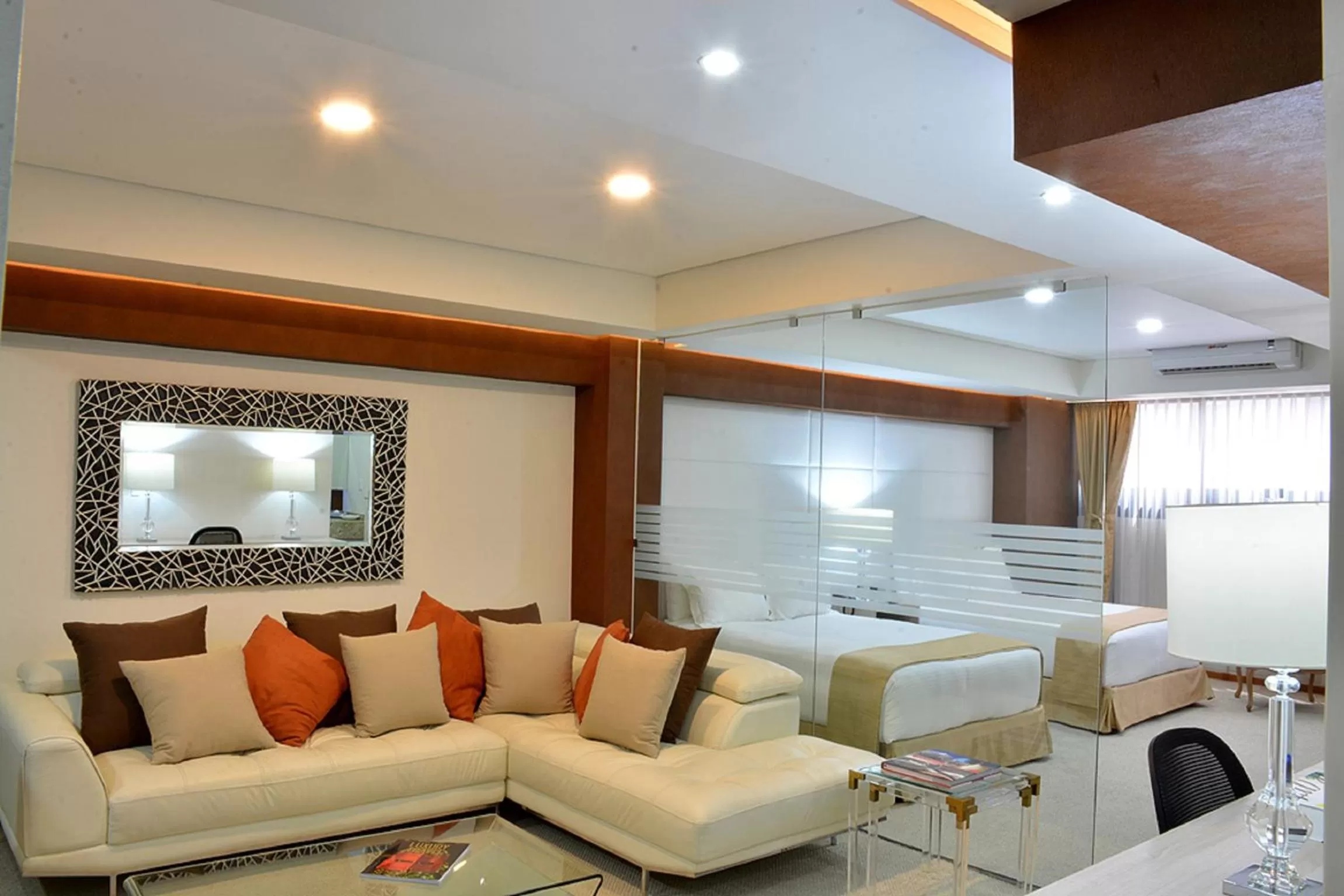 Living room in Hotel Park Nilo Reforma