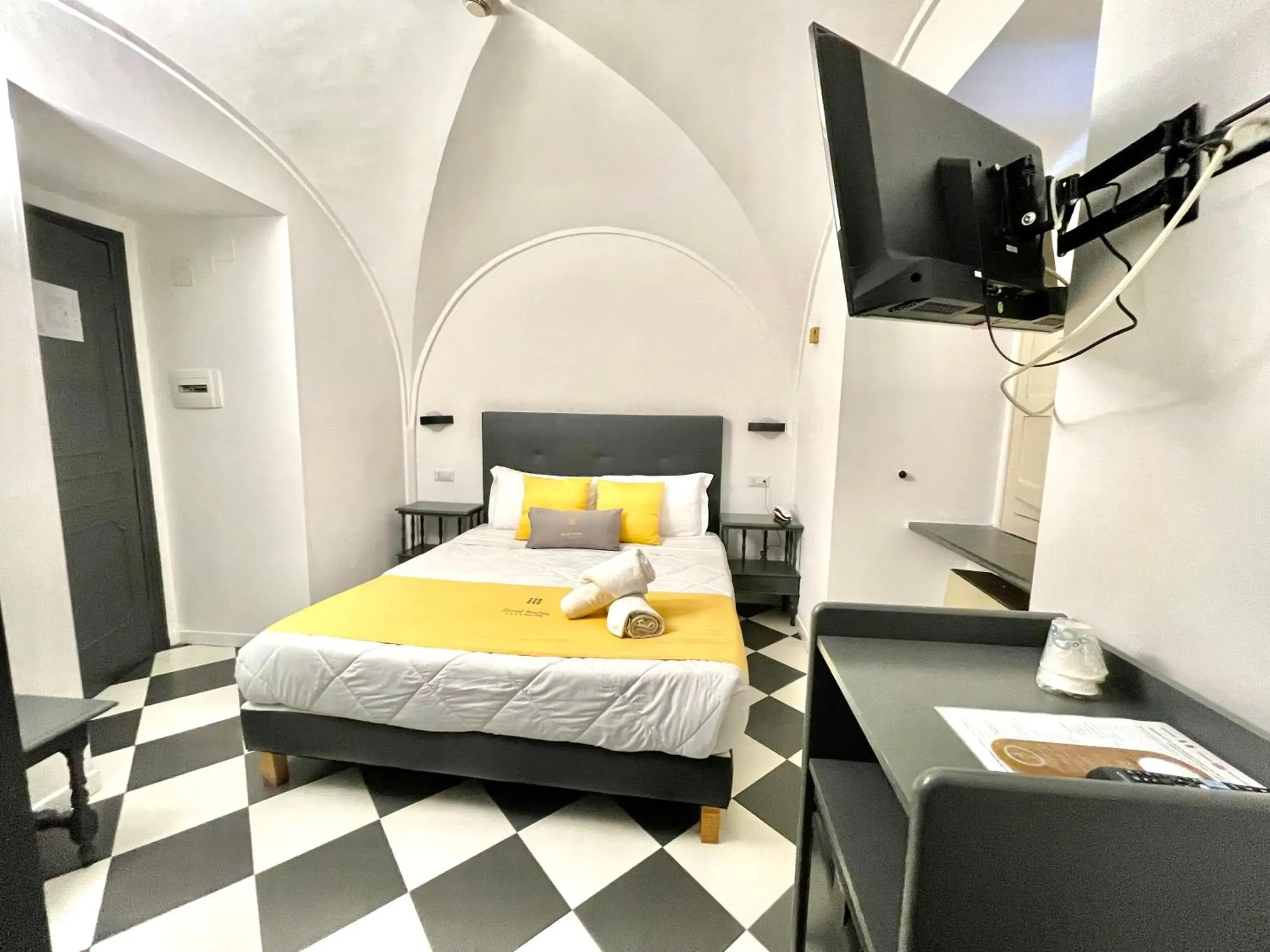 Bed in Hotel Stabia