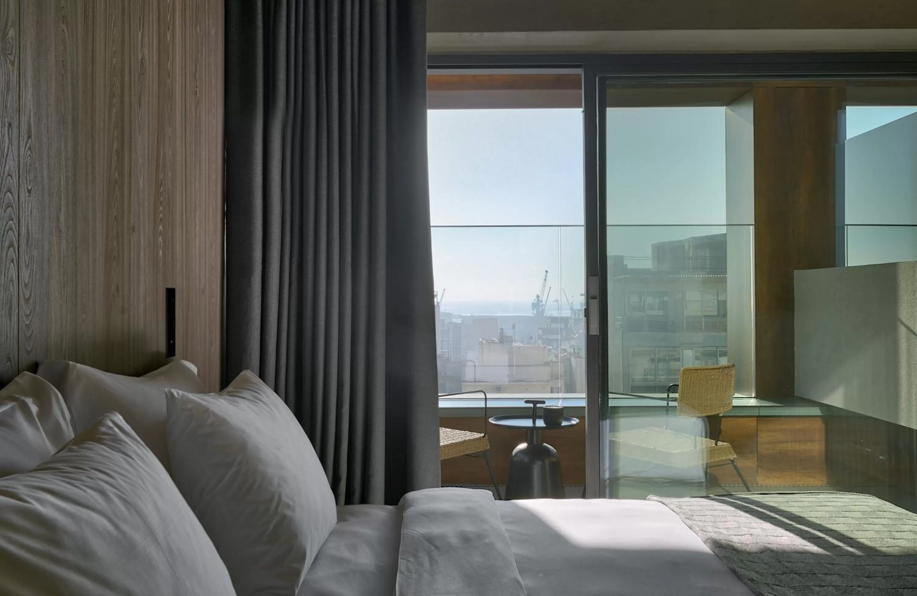 City view, Bed in ONOMA Hotel