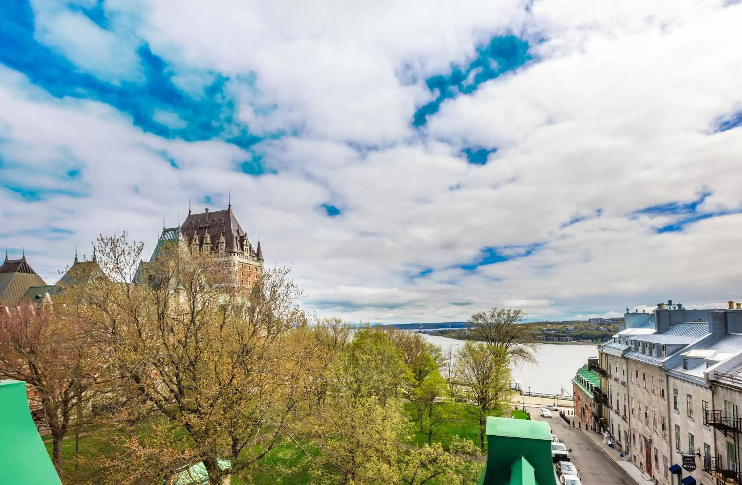 Bird's eye view in Hotel Chateau Bellevue