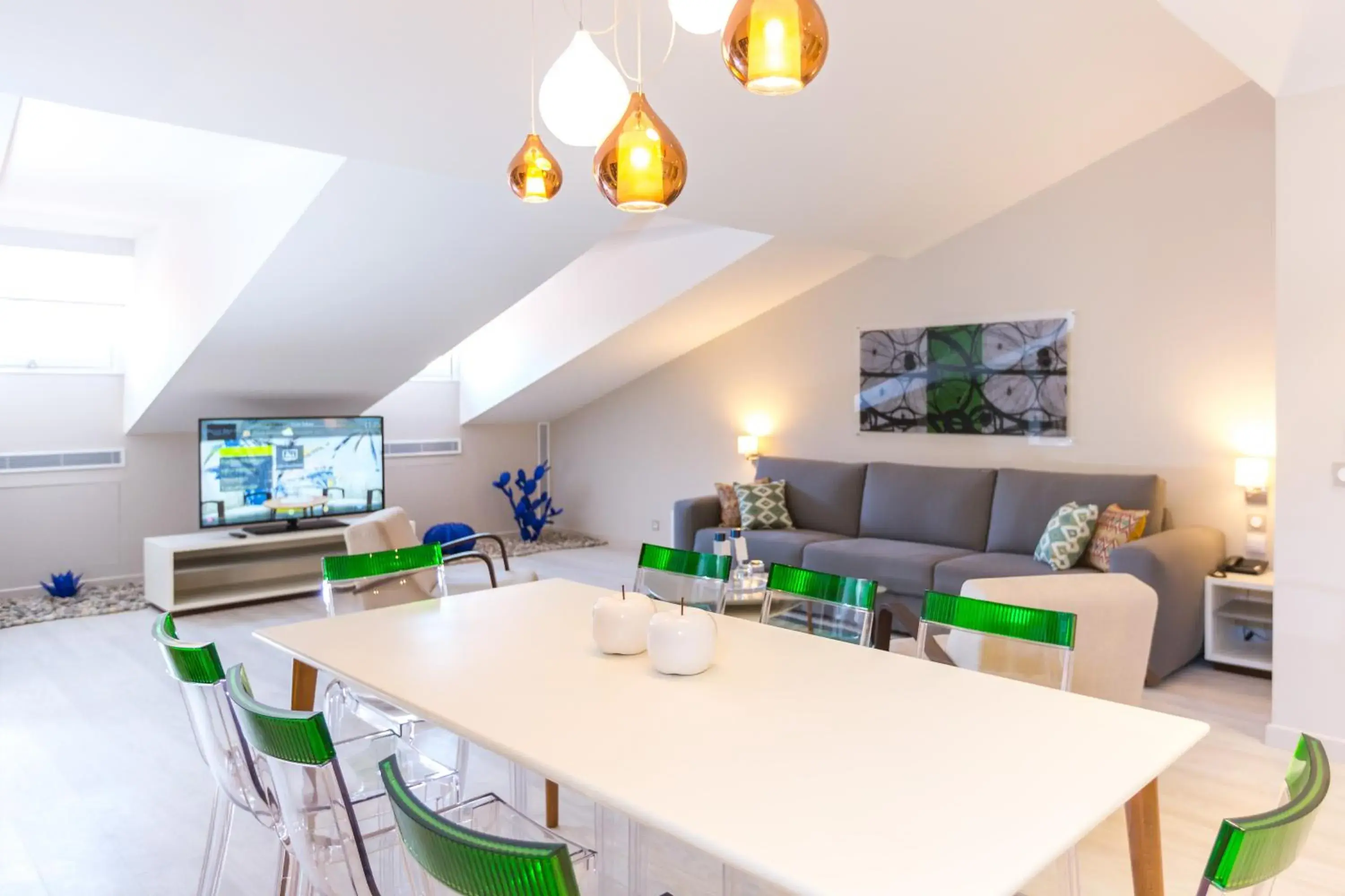 Living room in Palais Saleya Boutique Hôtel Living room in Palais Saleya Boutique Hôtel