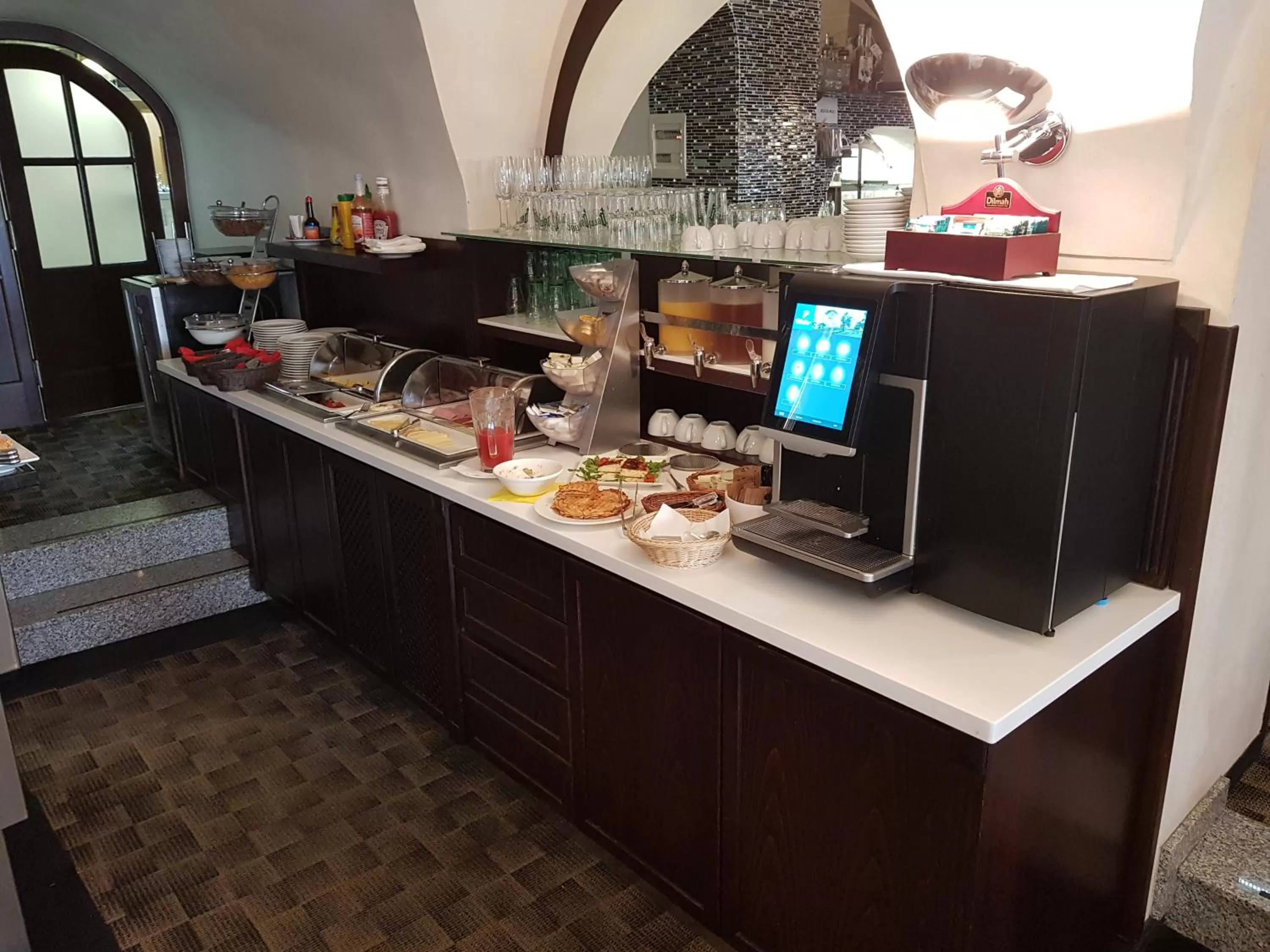 Buffet breakfast in Hotel Grand