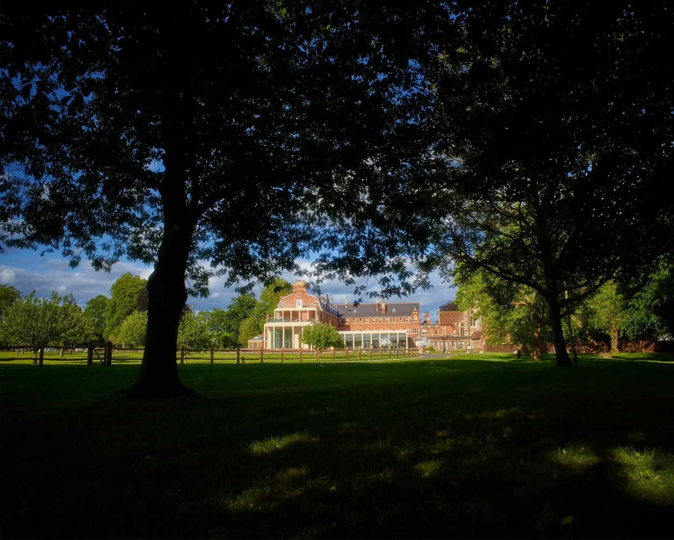 Facade/entrance, Garden in Stanbrook Abbey Hotel, Worcester