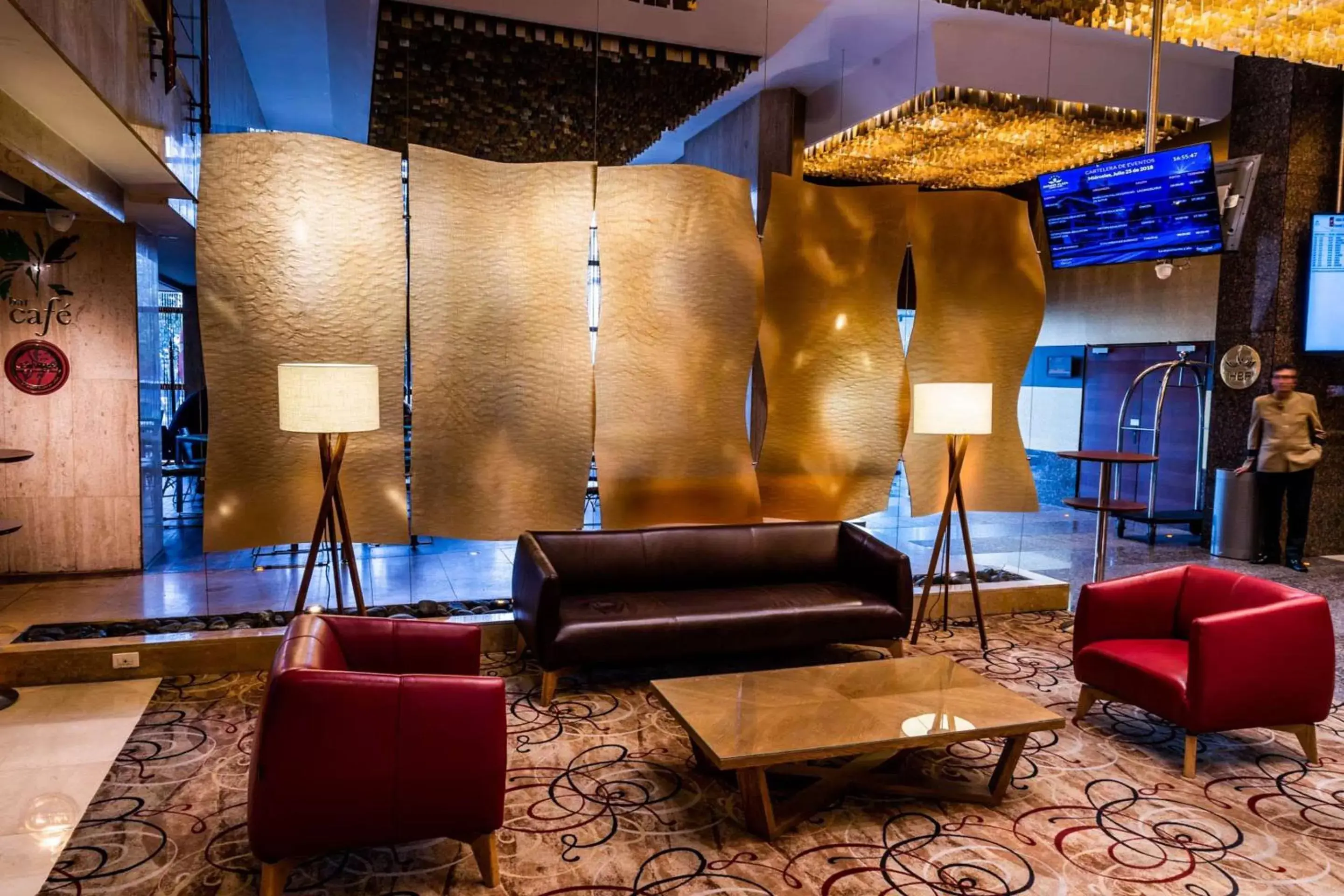 Lounge or bar in Bogota Plaza Hotel