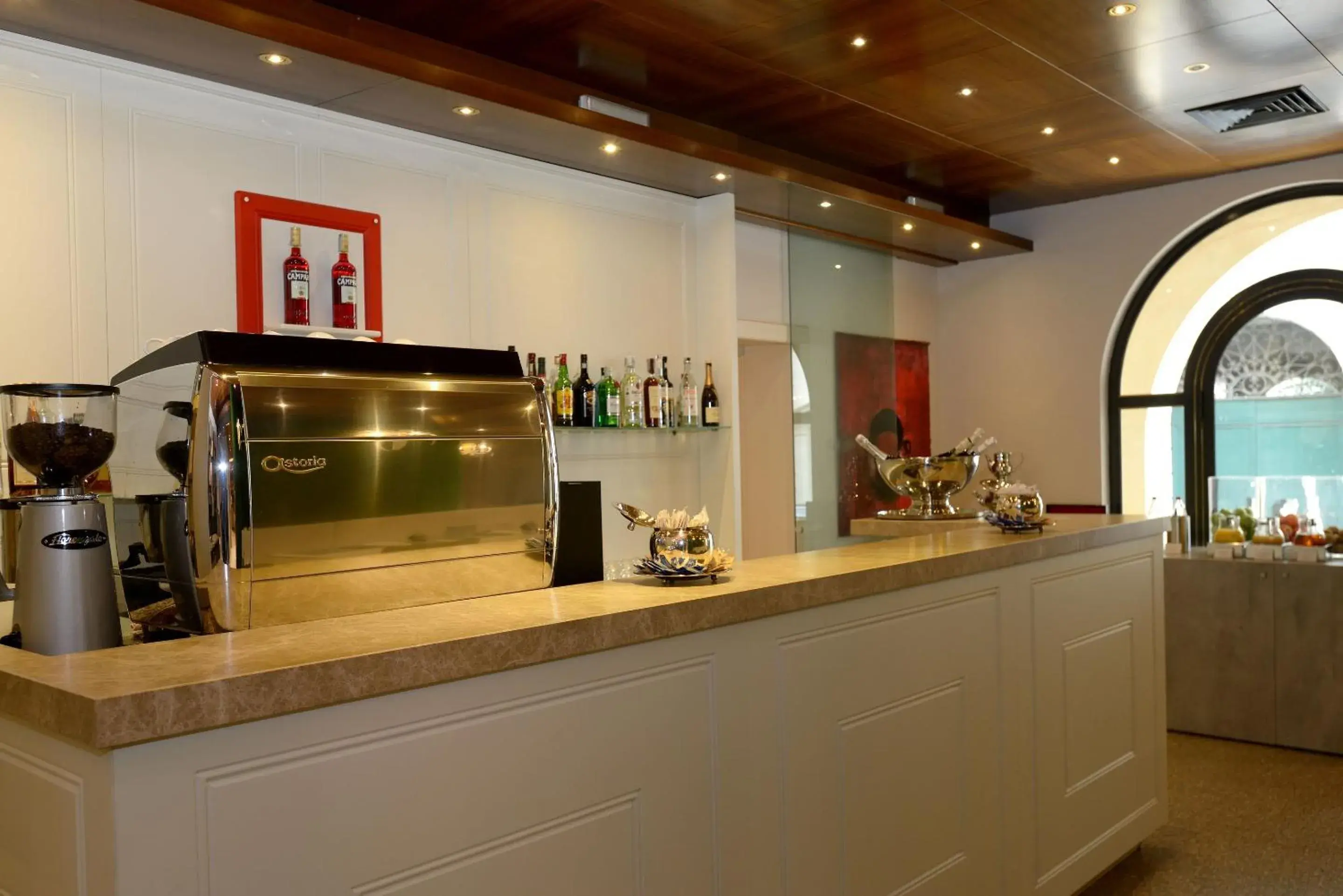 Lounge or bar, Lobby/Reception in Best Western Hotel Canon d'Oro