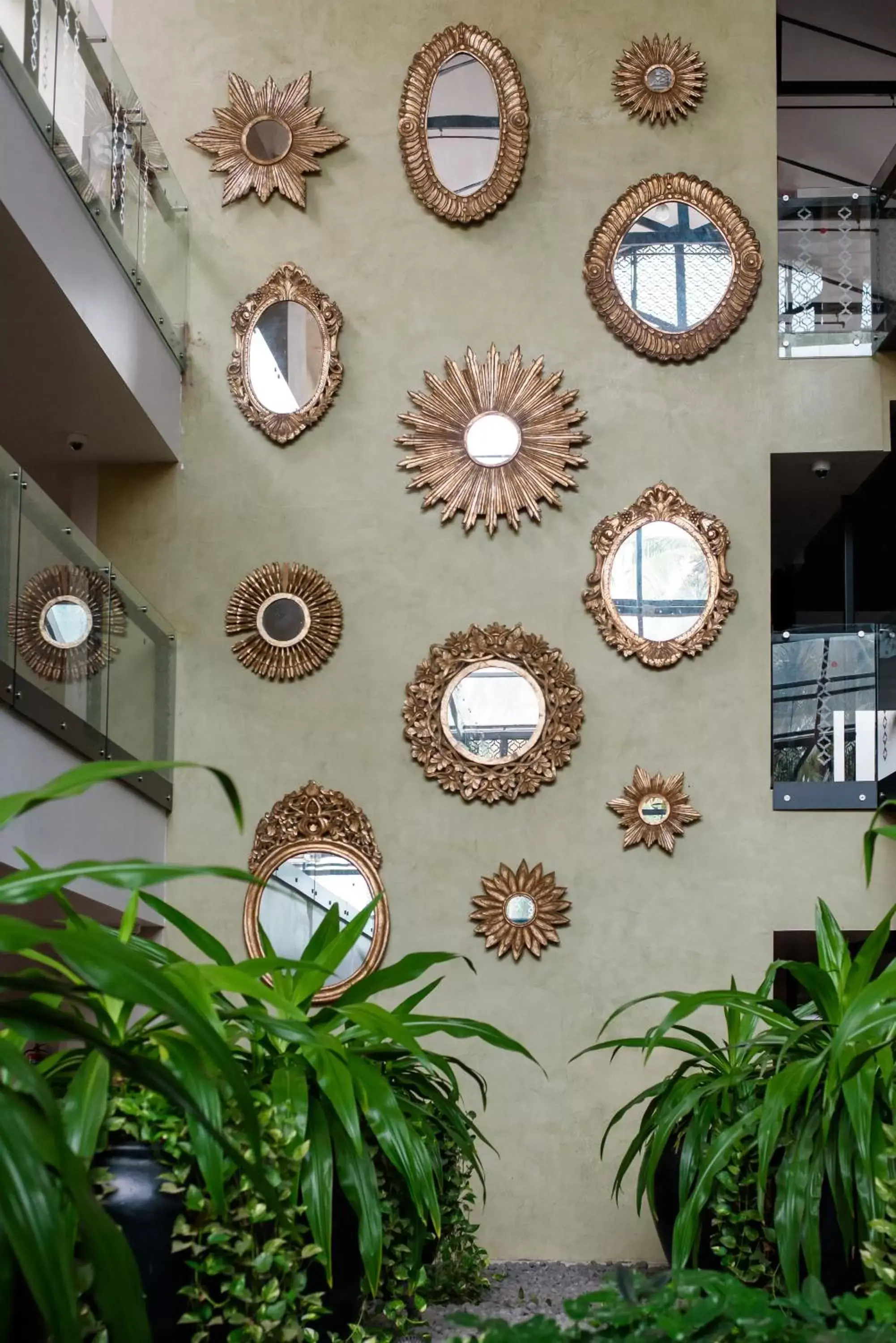 Decorative detail in Novotel Goa Resort & Spa