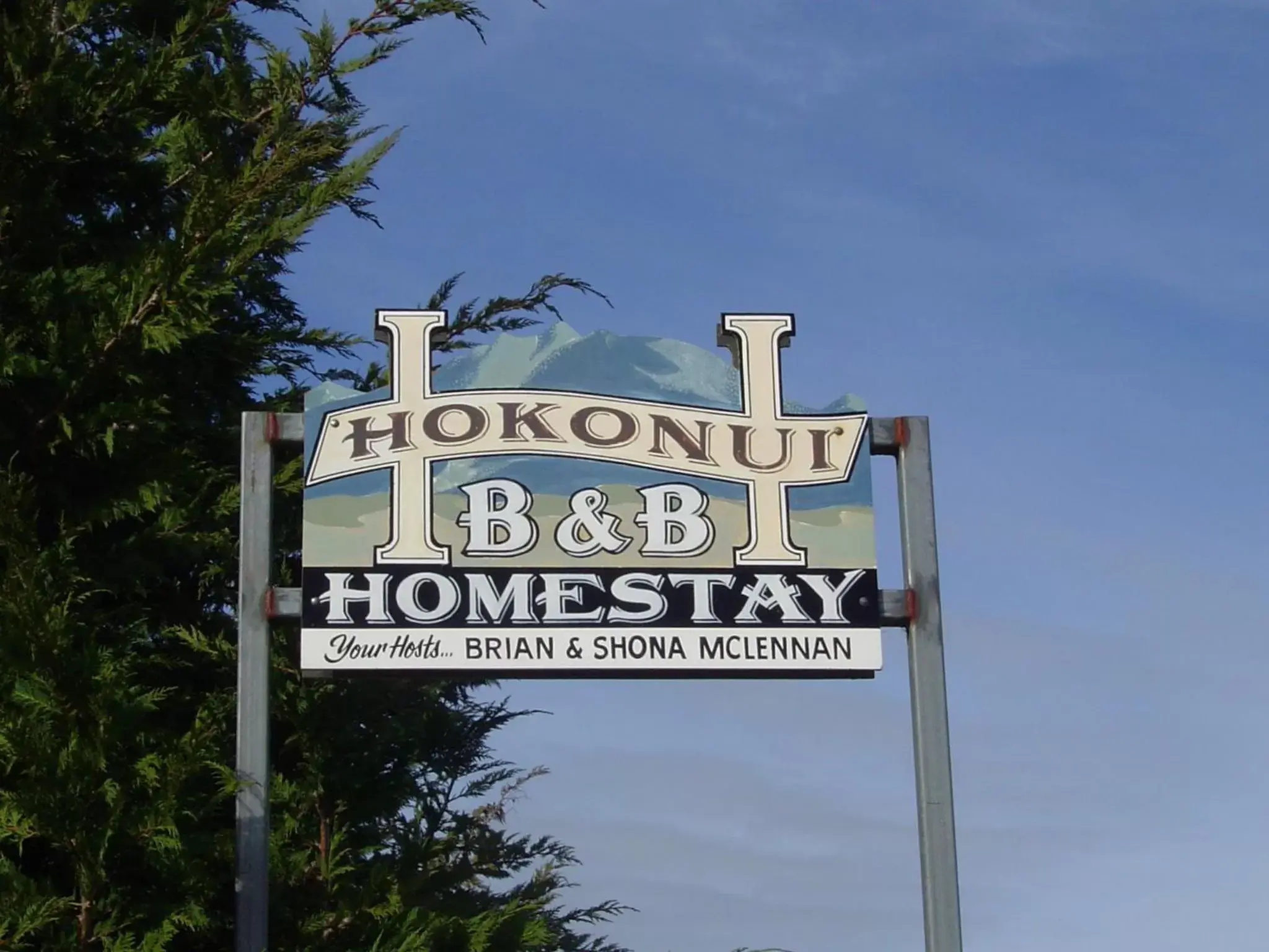 Property Logo/Sign in Hokonui Bed & Breakfast