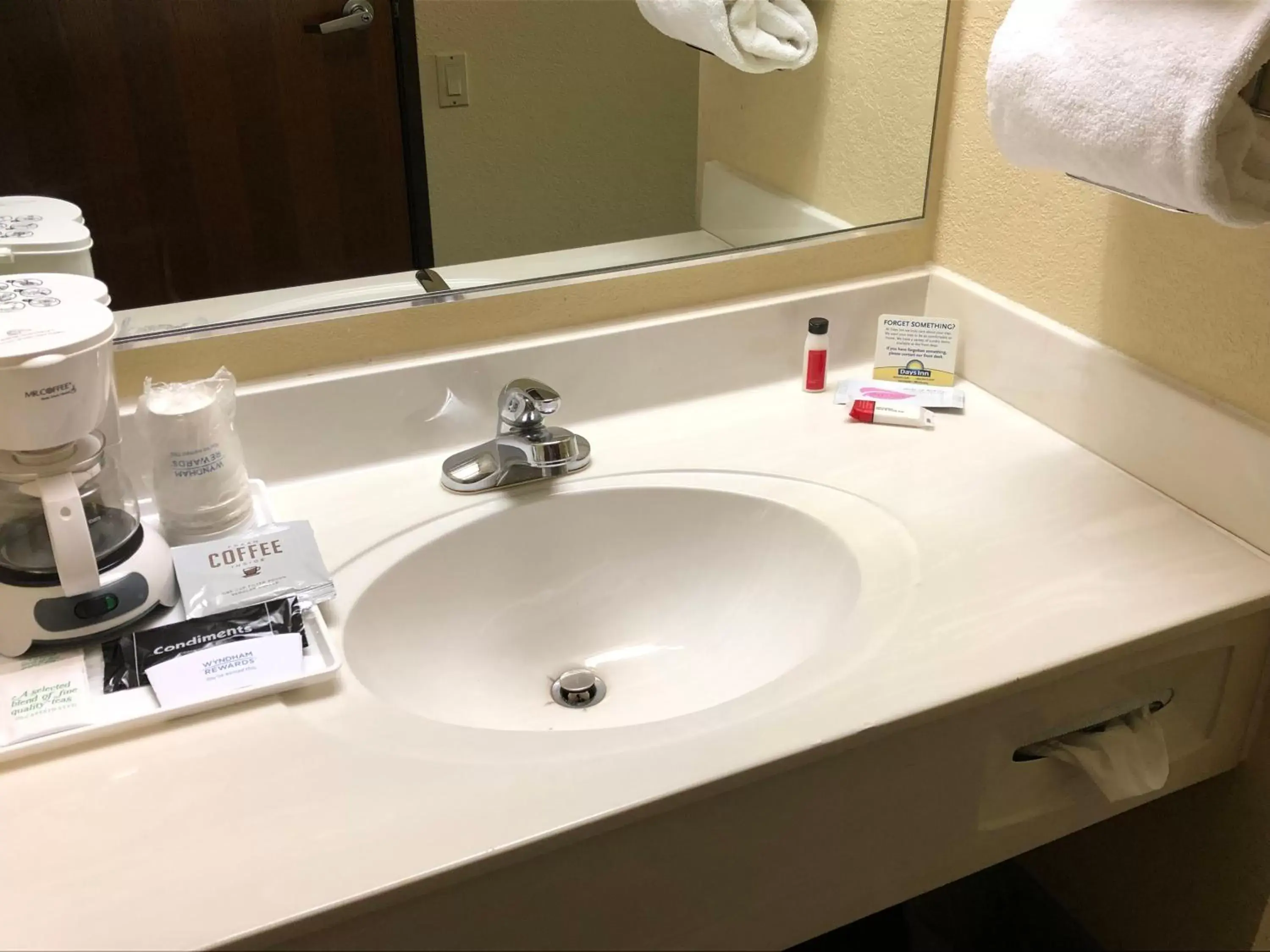 Bathroom in Days Inn by Wyndham Iron Mountain