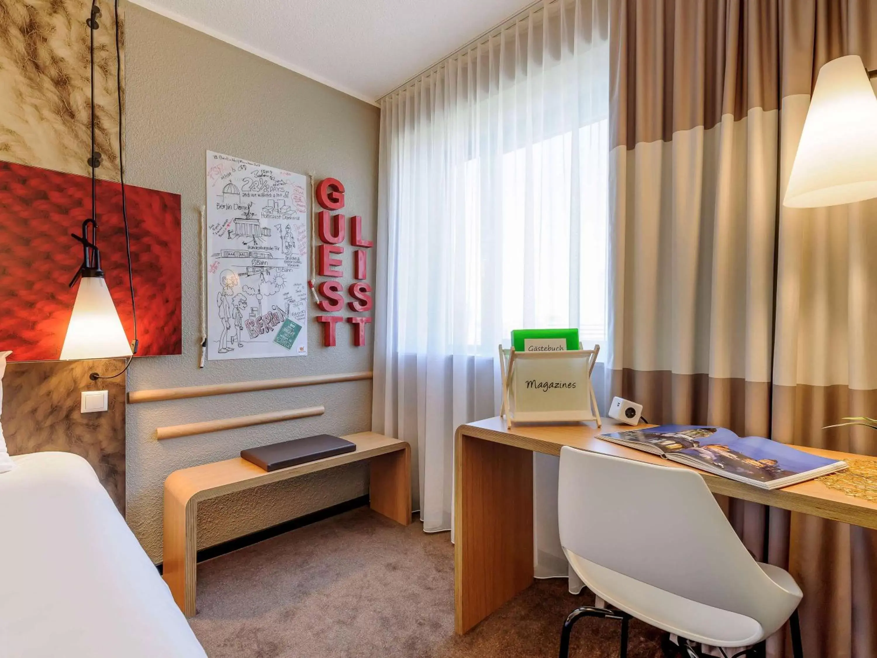 Photo of the whole room in ibis Hotel Berlin Mitte