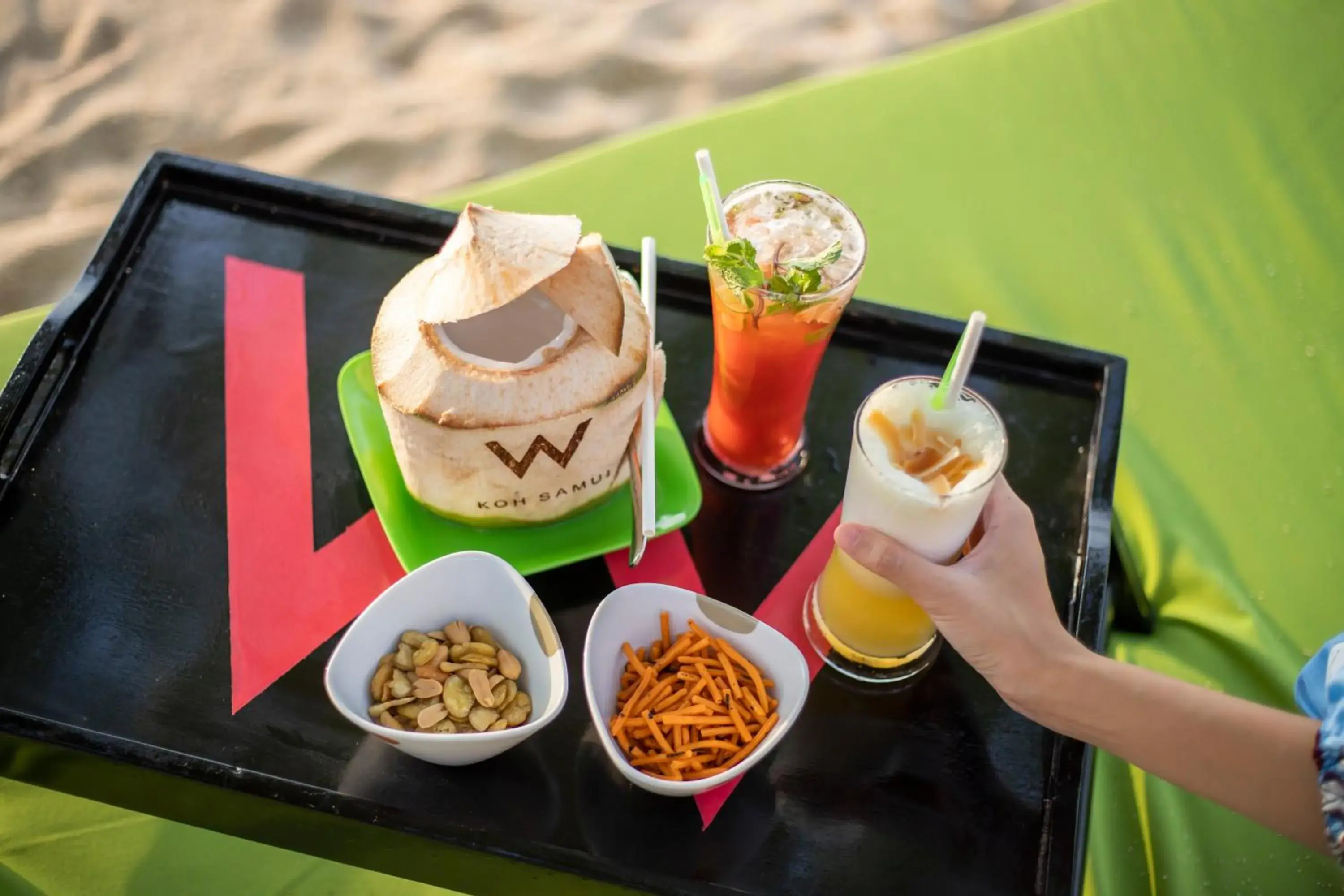 Food and drinks in W Koh Samui