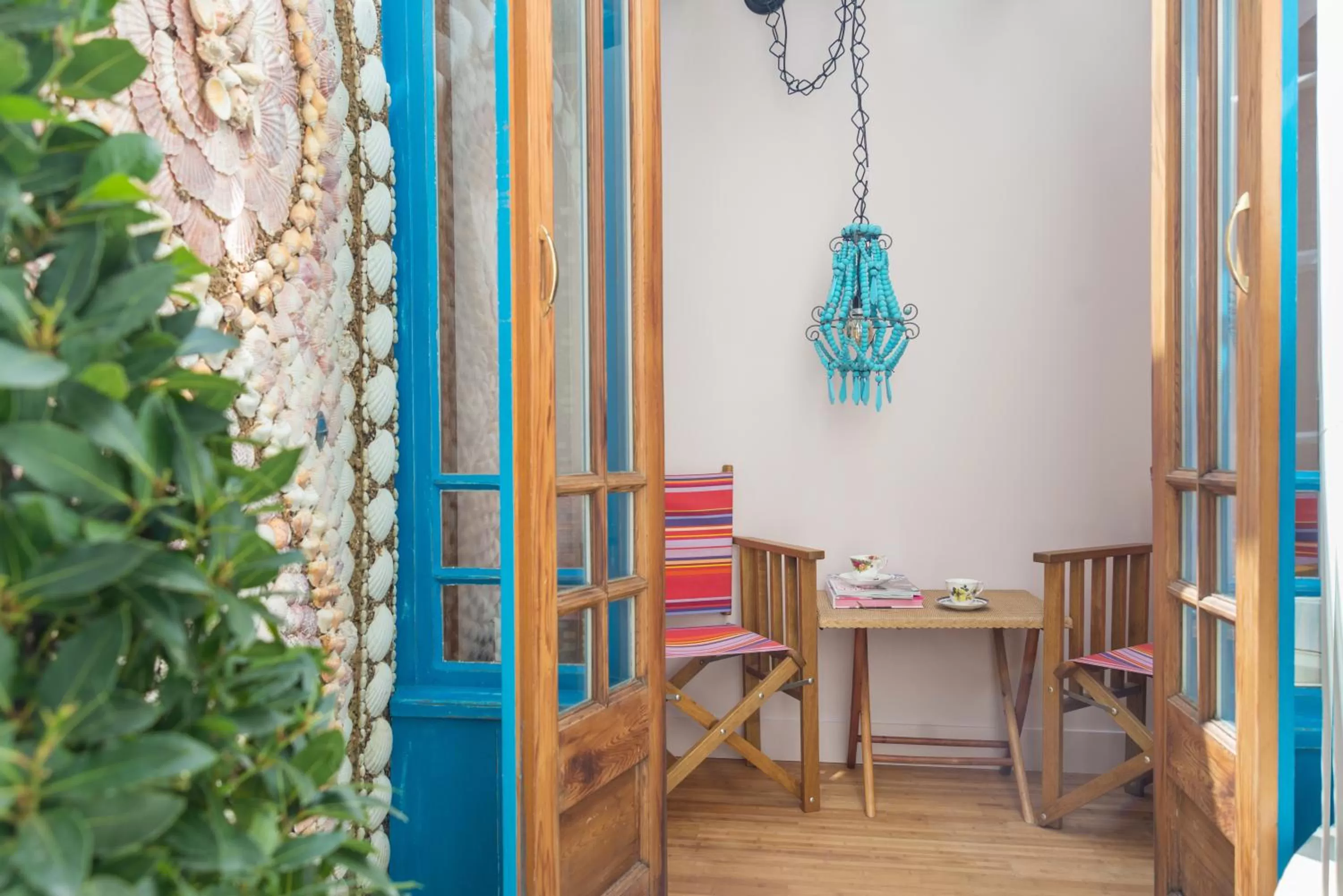 Patio in The Portobello Hotel