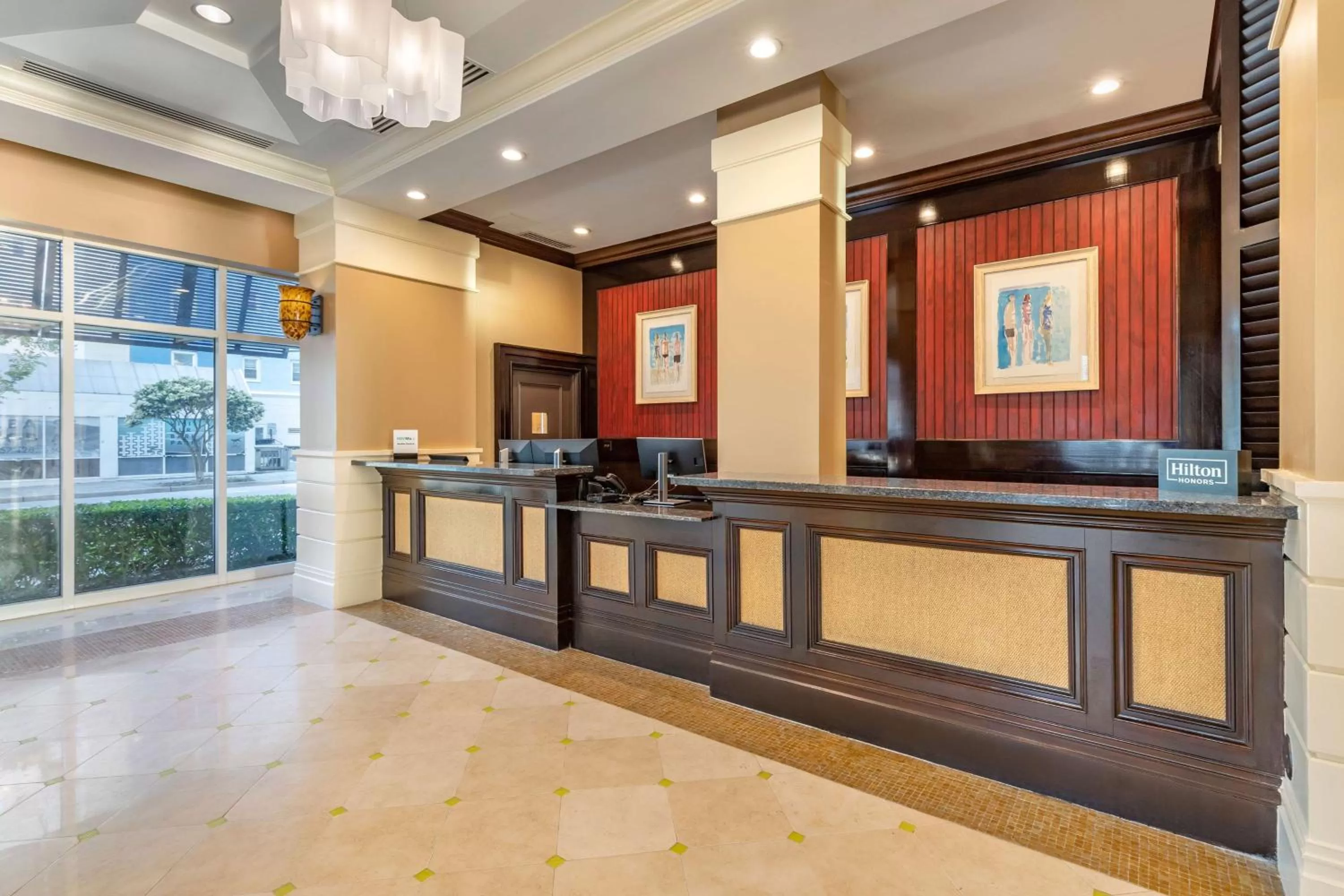 Lobby or reception in Hilton Vacation Club Ocean Beach Club Virginia Beach