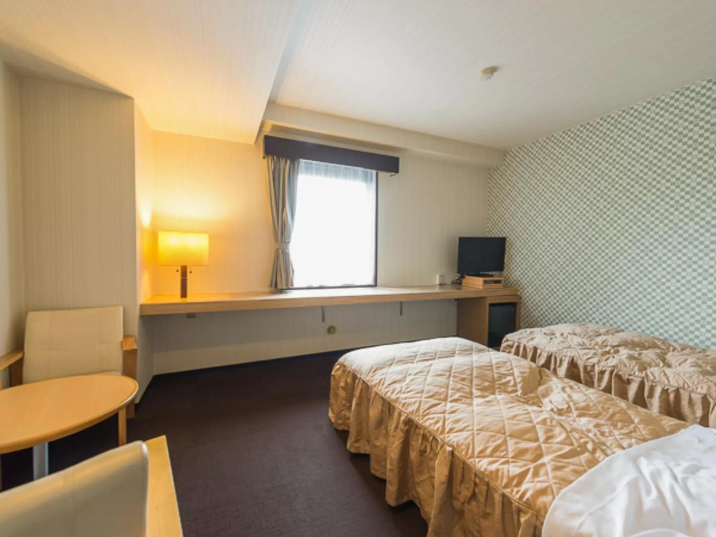 Photo of the whole room, Bed in HOTEL LiVEMAX Kofu