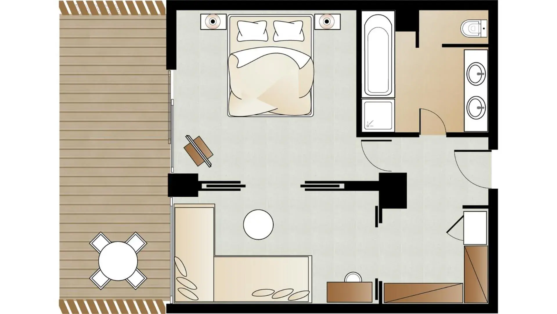 Floor Plan in Amirandes Grecotel Boutique Resort