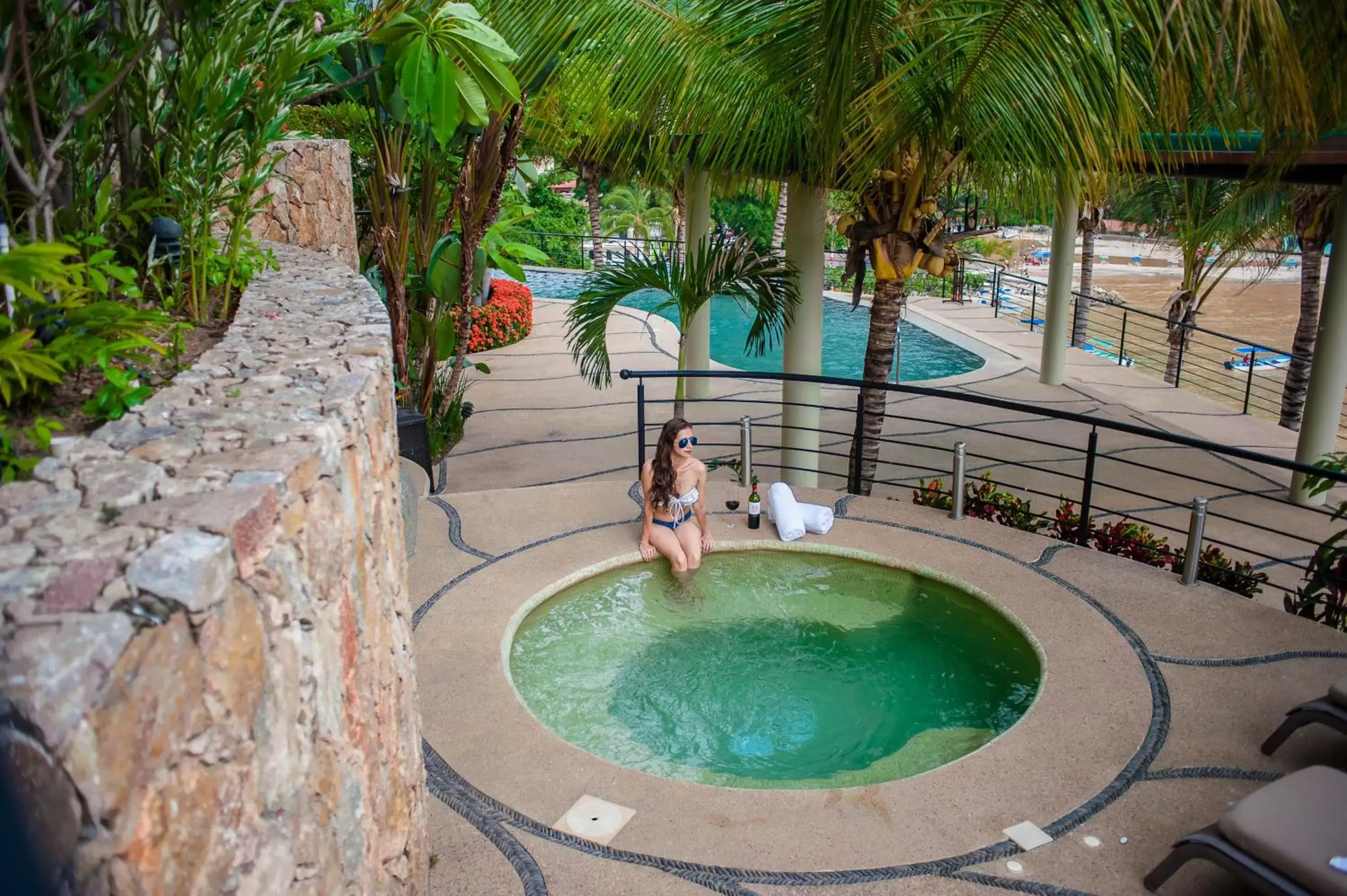 People, Swimming Pool in South Shore Villa Armonia Luxury Boutique