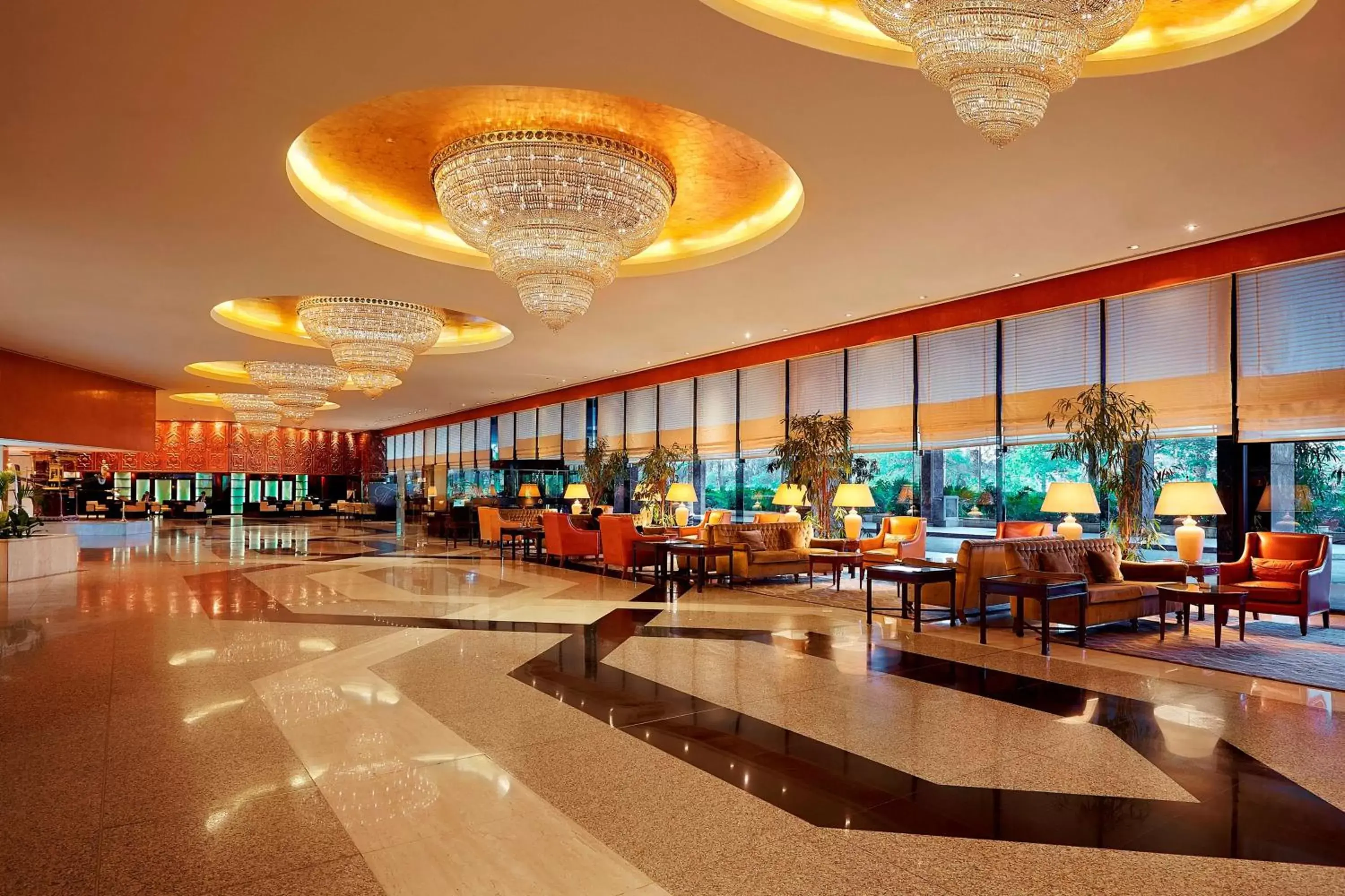 Lobby or reception in Hilton Cairo Heliopolis Hotel