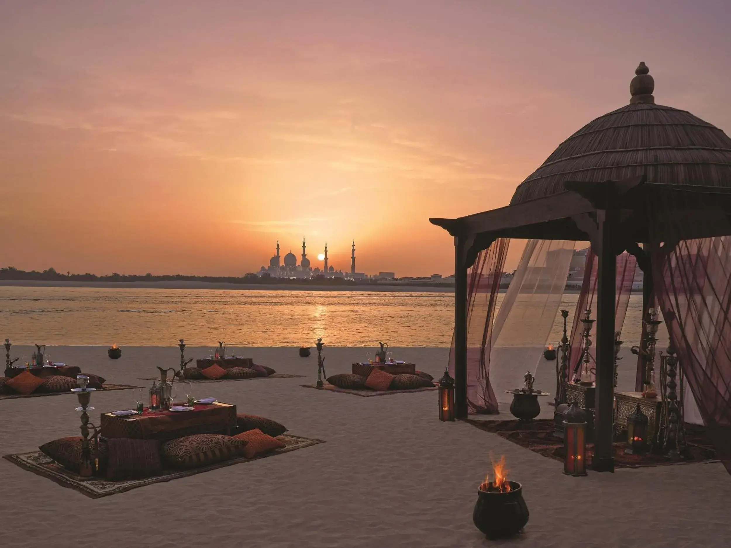 Beach in Shangri-La Hotel Apartments Qaryat Al Beri