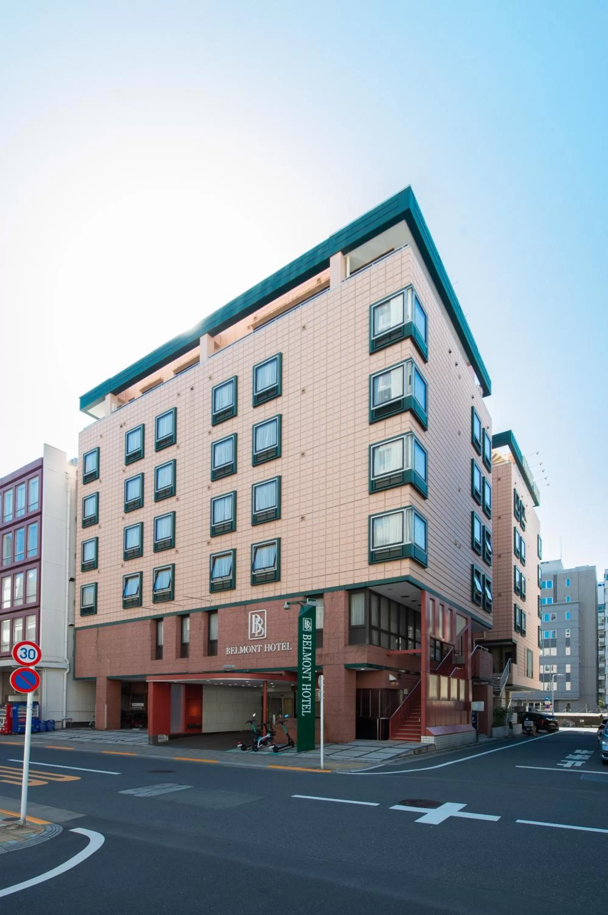 Property building in Belmont Hotel