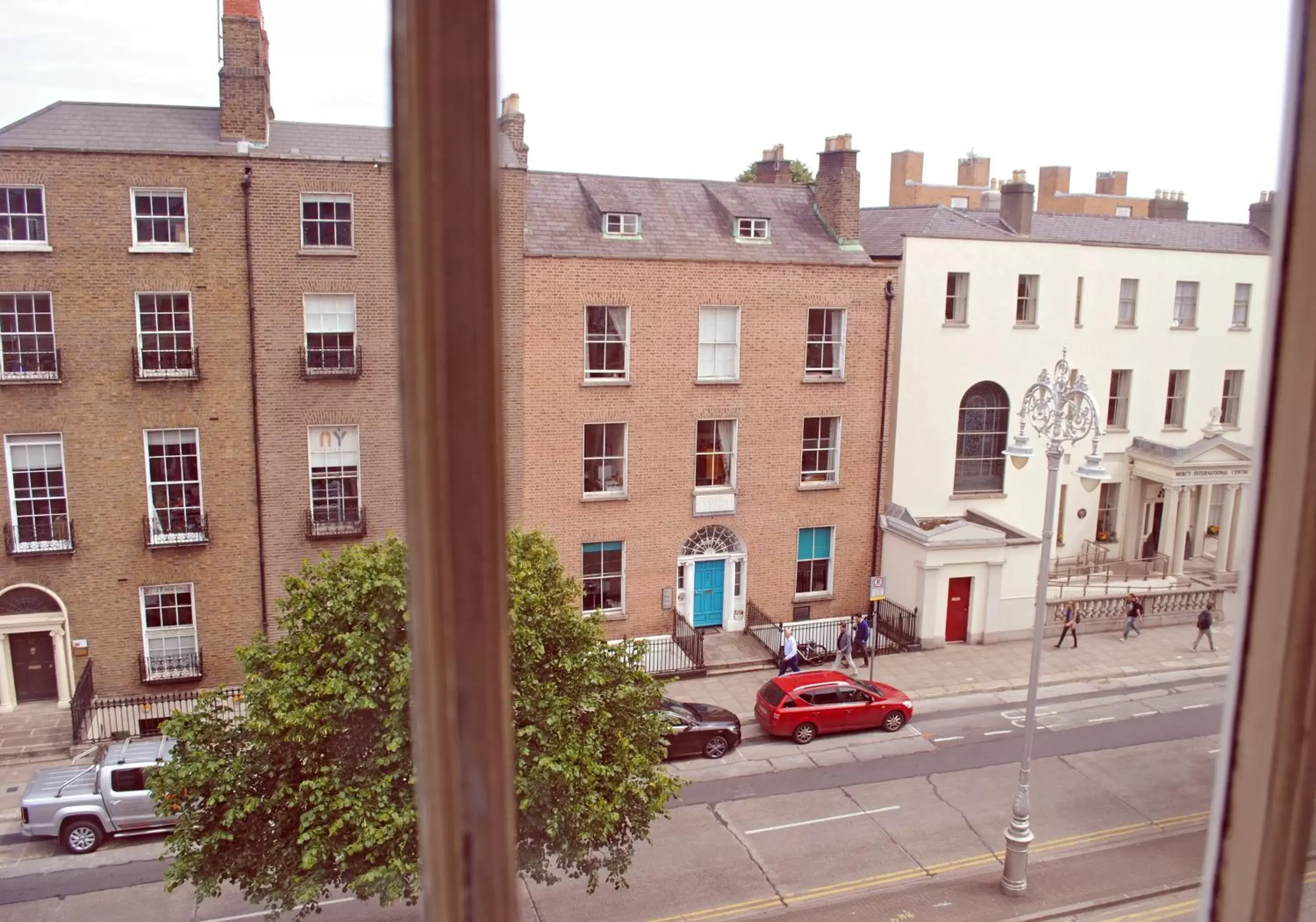 City view in Baggot Court Townhouse