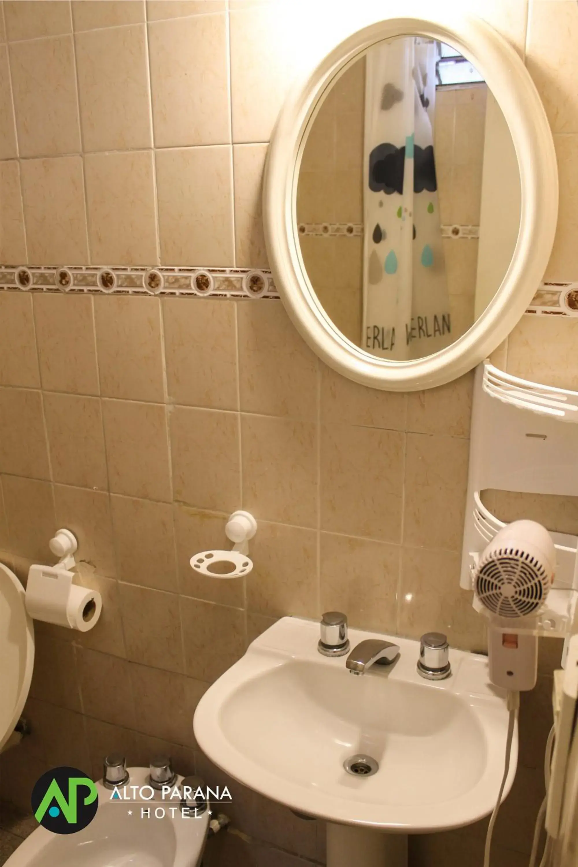 Bathroom in Hotel Alto Parana