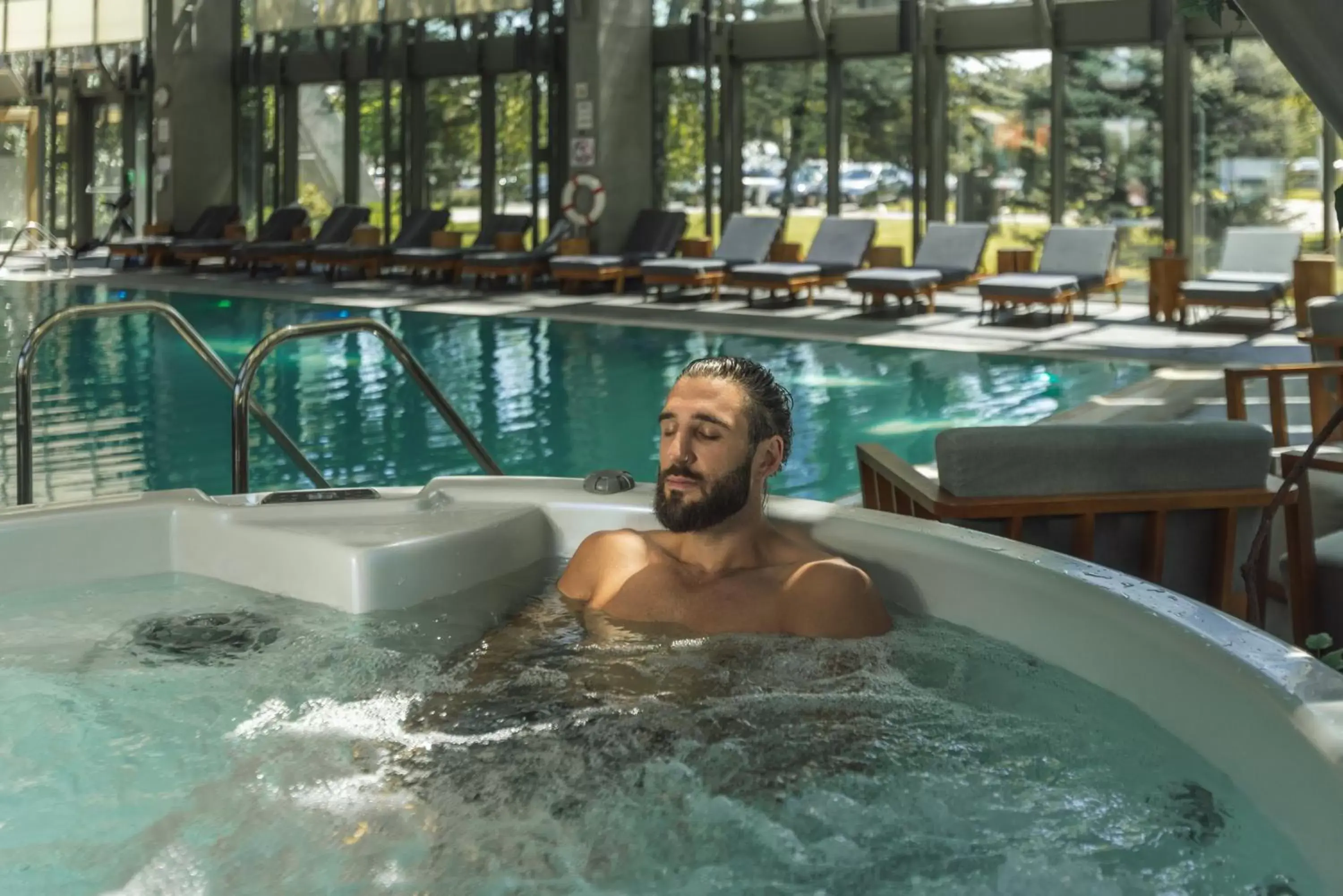 Swimming Pool in Crowne Plaza Belgrade, an IHG Hotel