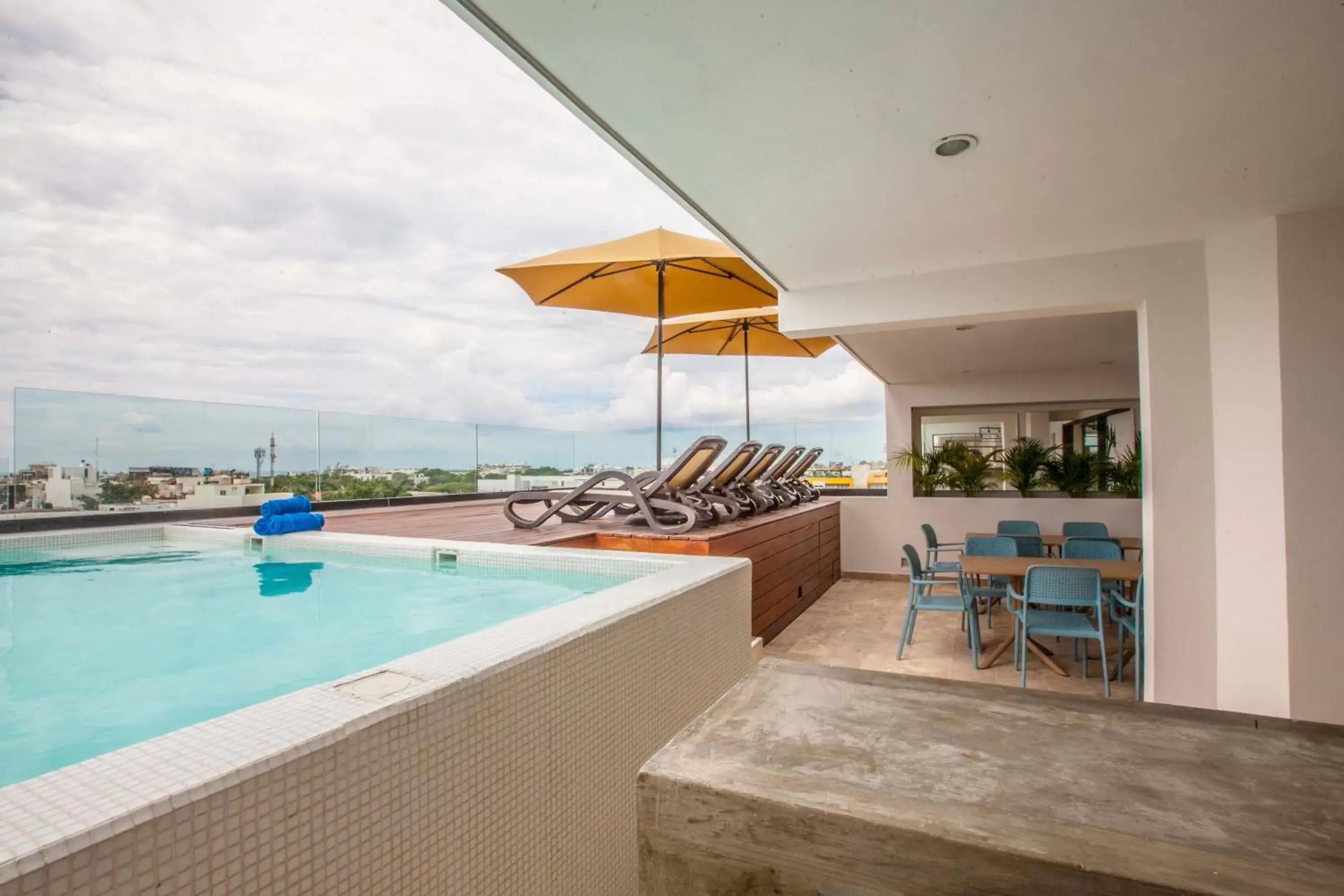 Day, Swimming Pool in Hotelito del Mar Playa del Carmen