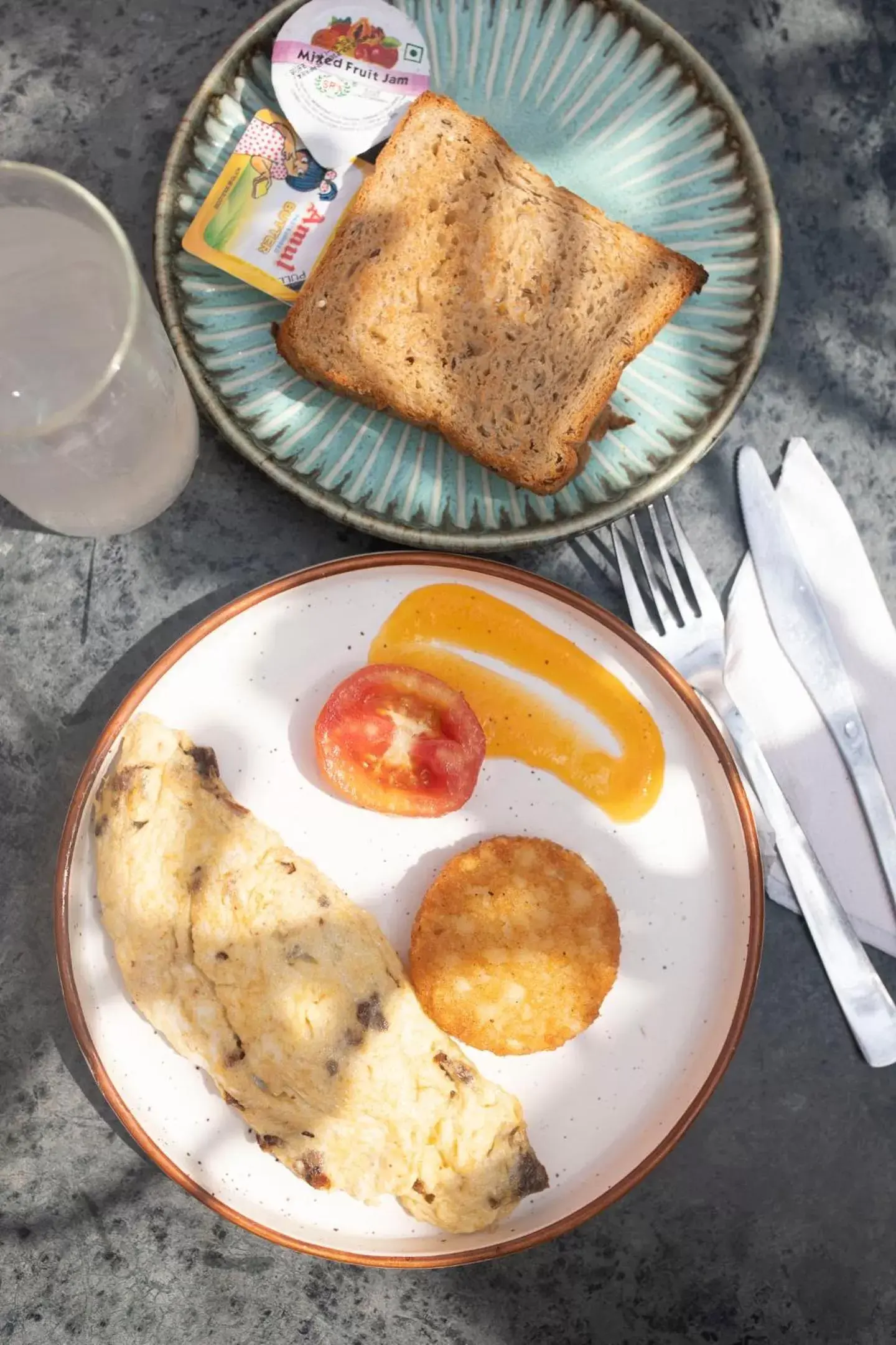 Breakfast in Hotel Pearl Palace