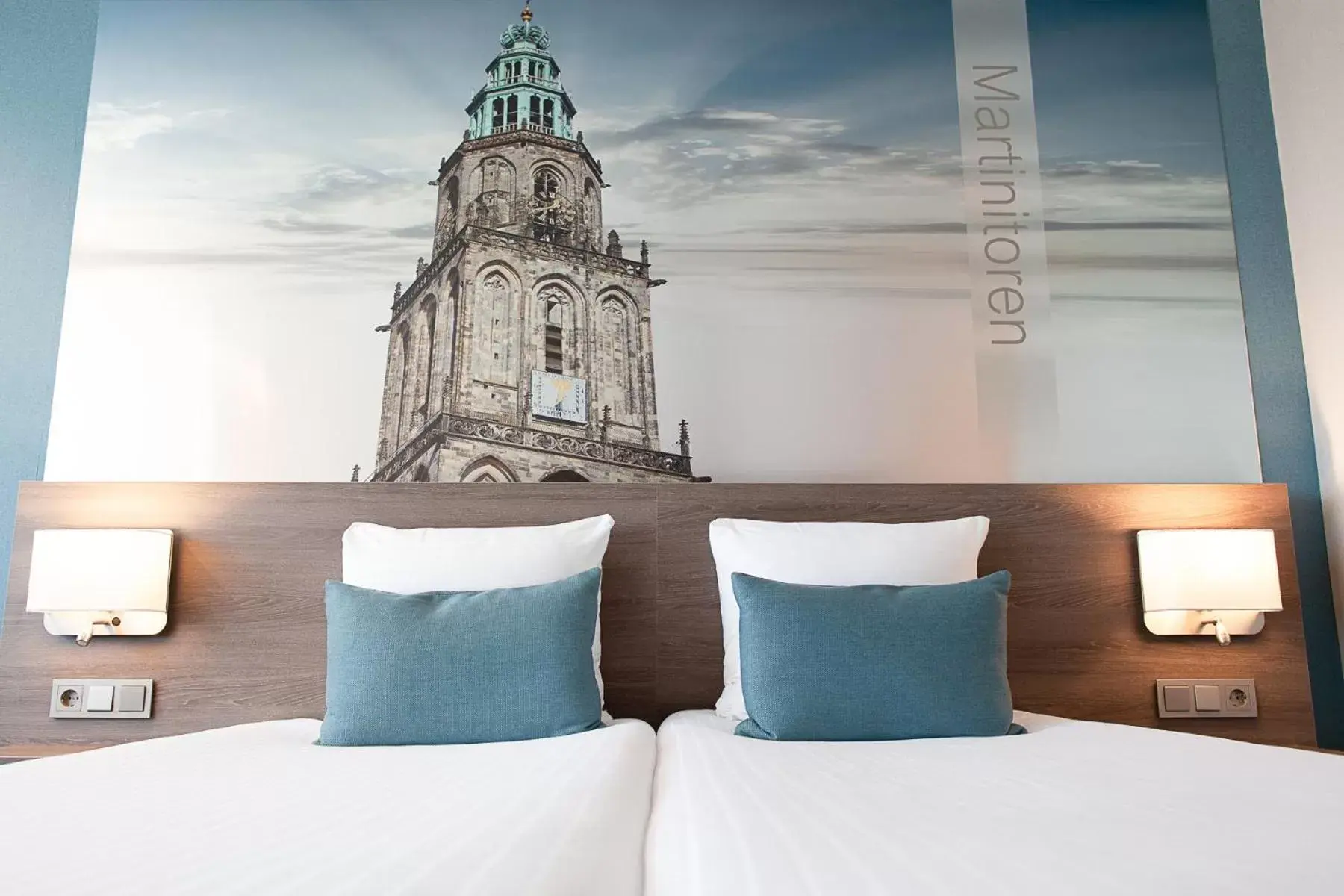 Bed in Van der Valk Hotel Groningen-Hoogkerk