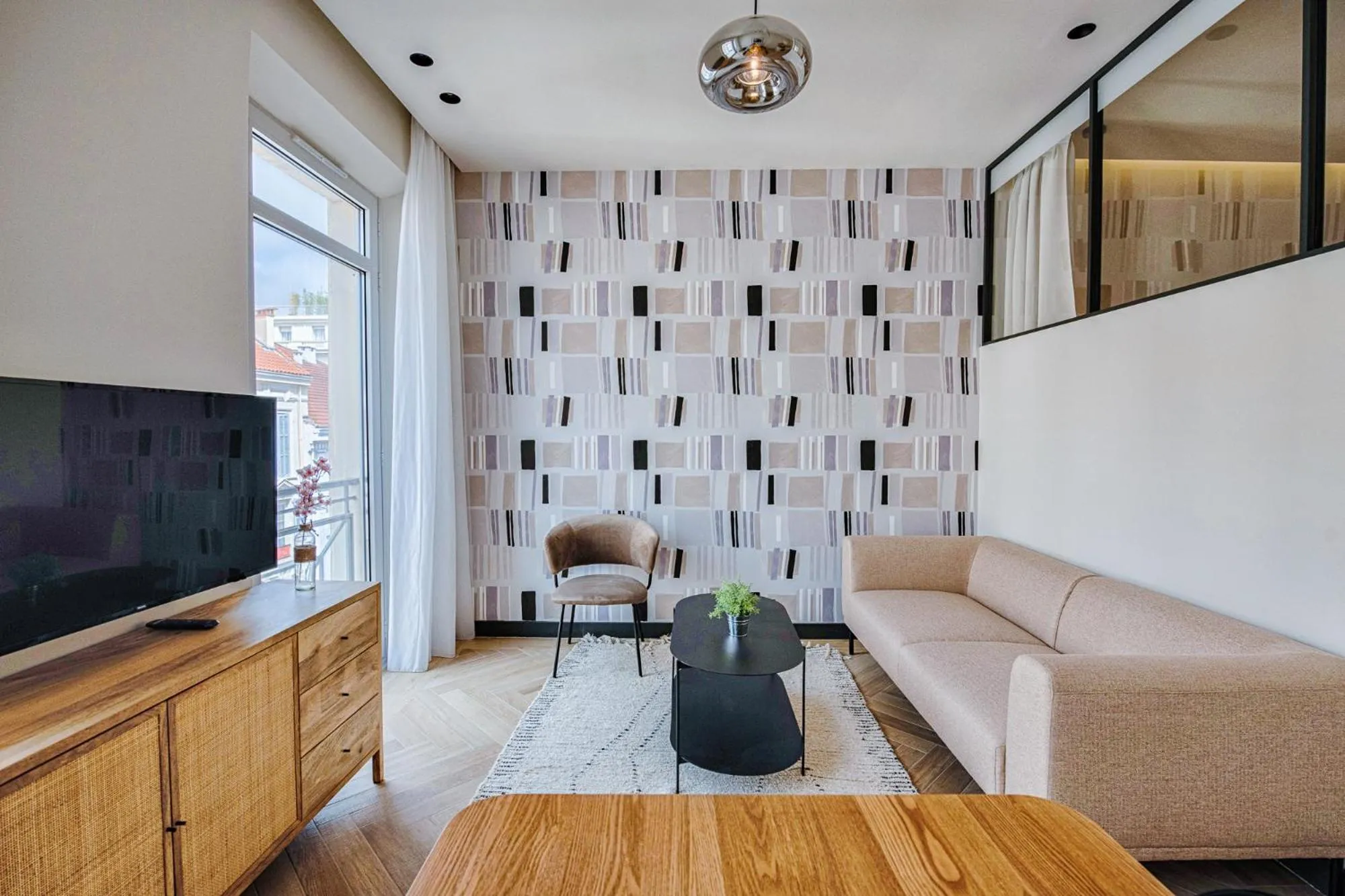 Living room in Florella Croisette Apartment