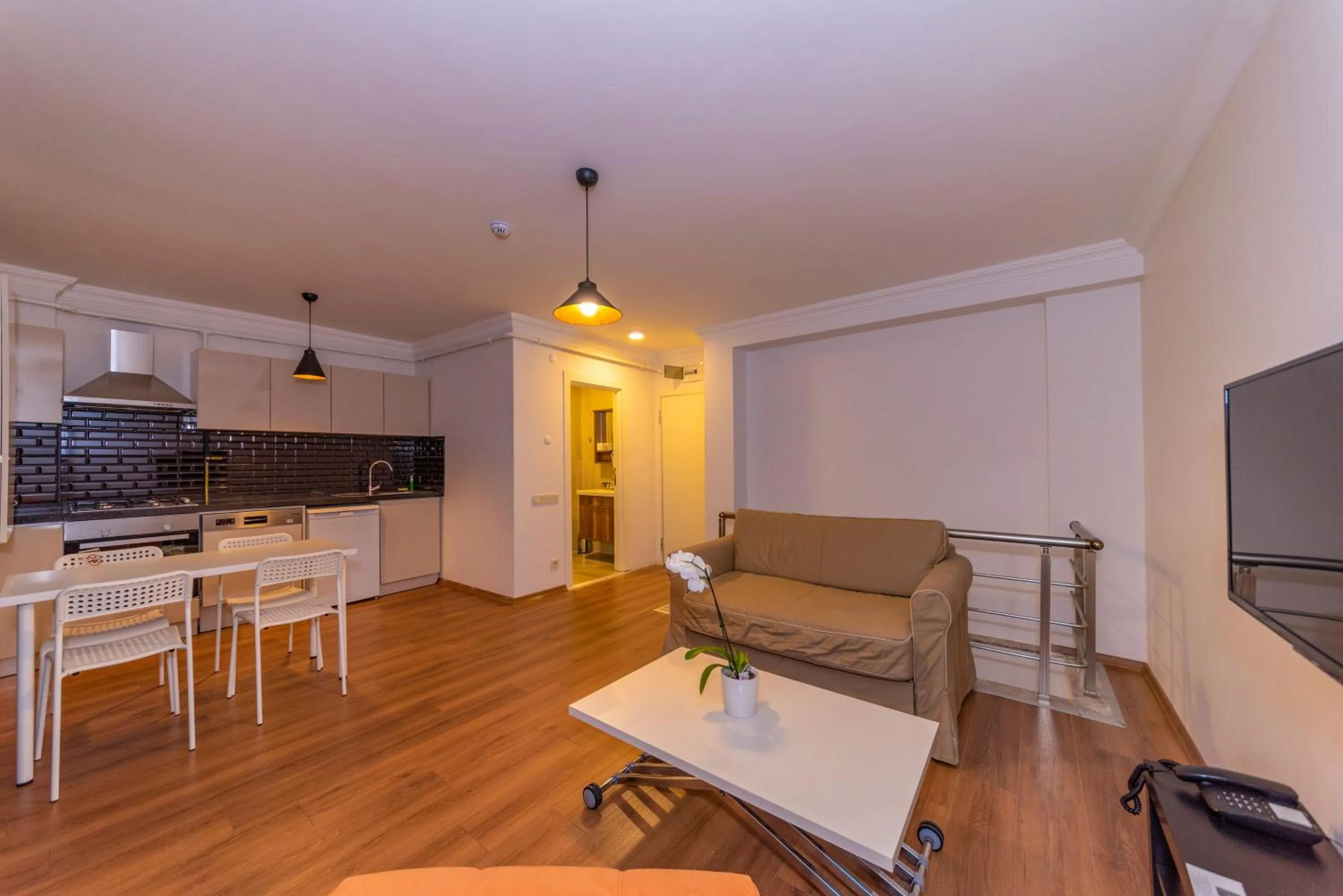 Kitchen or kitchenette in Joy Suites