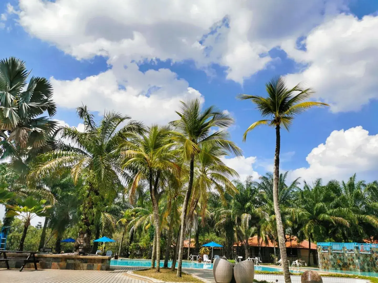Swimming pool in Cinta Sayang Resort