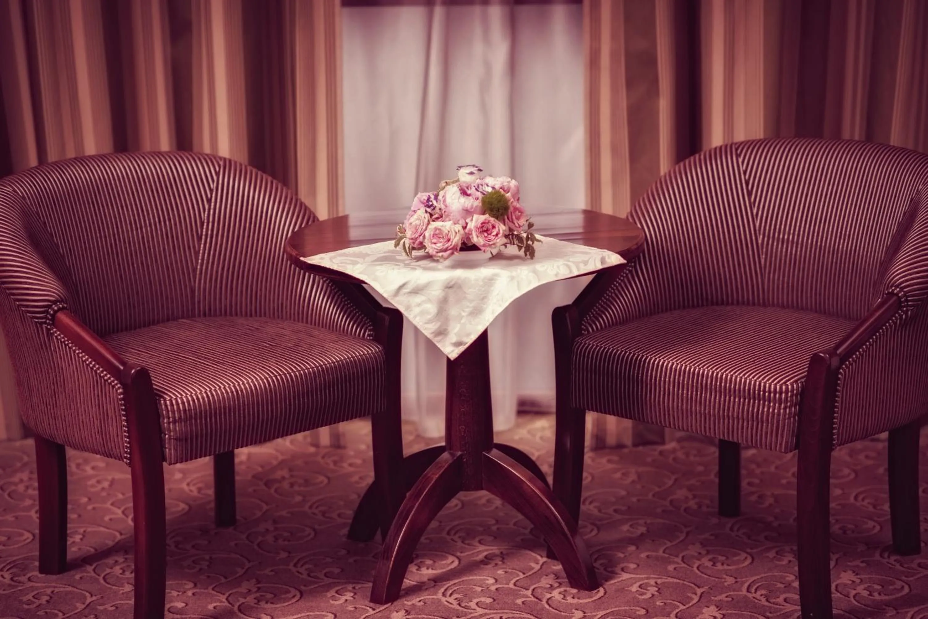 Seating area in Hotel Ozana