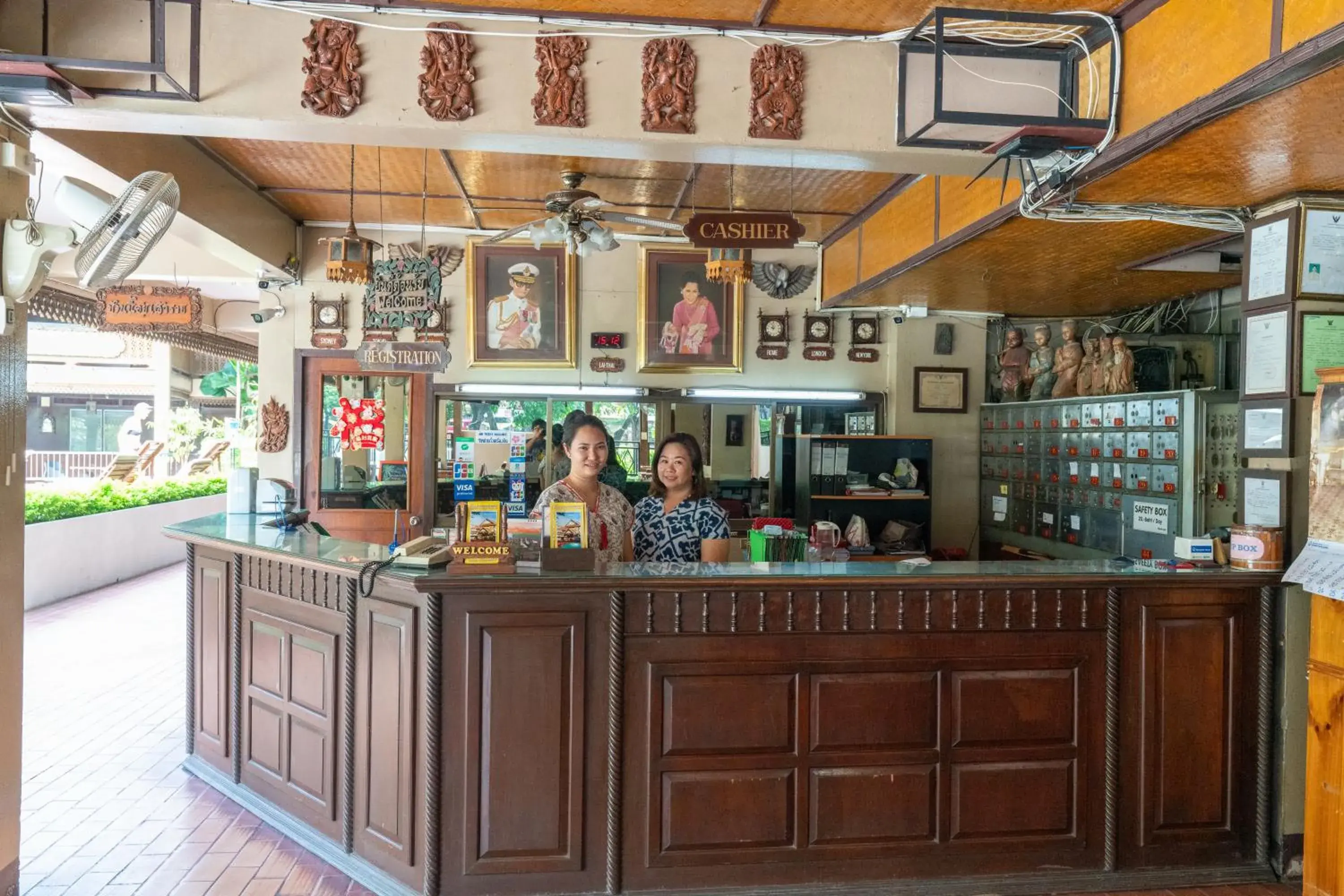 Lobby or reception in Lai Thai Guest House