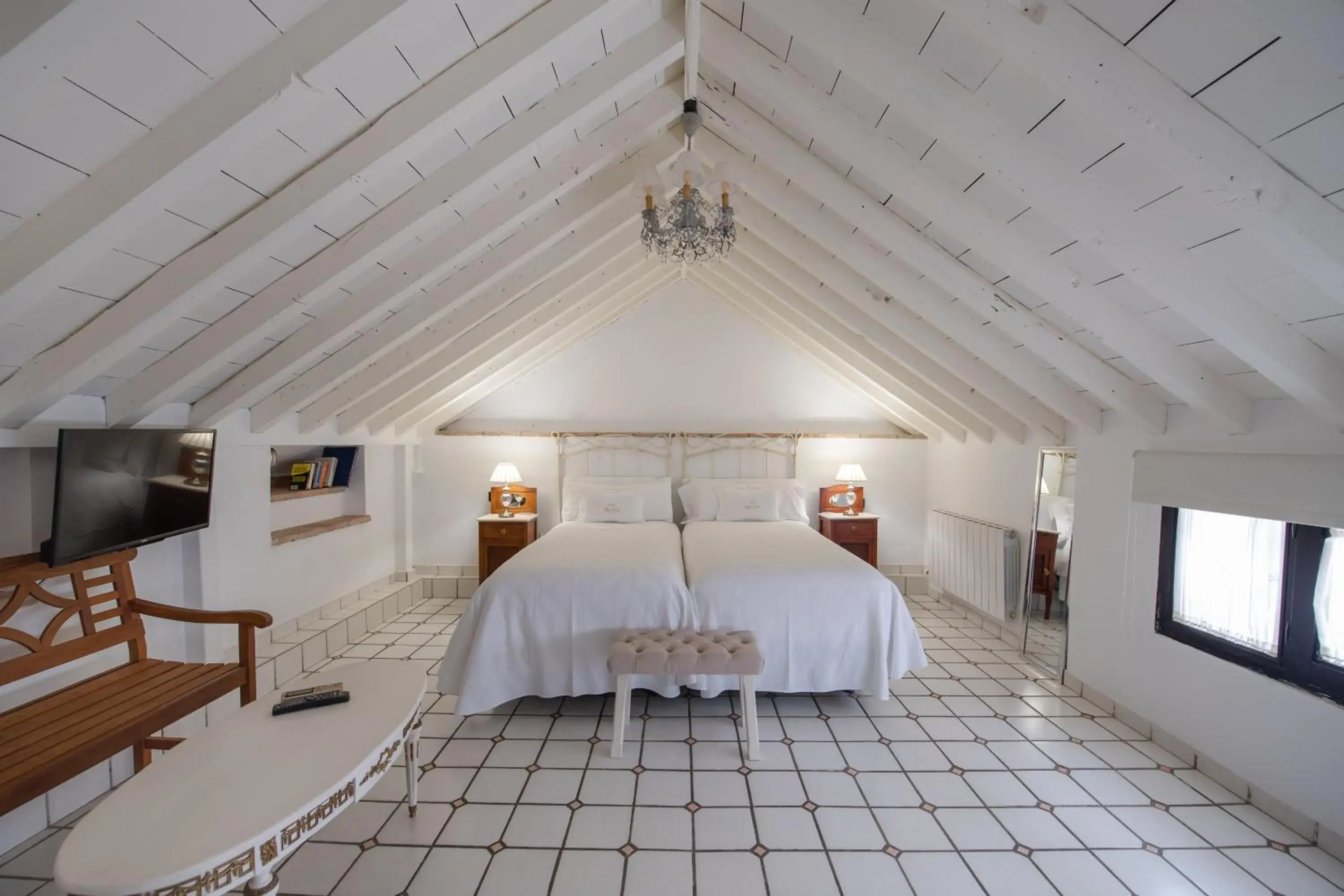 Photo of the whole room, Bed in Hotel Rosa De oro