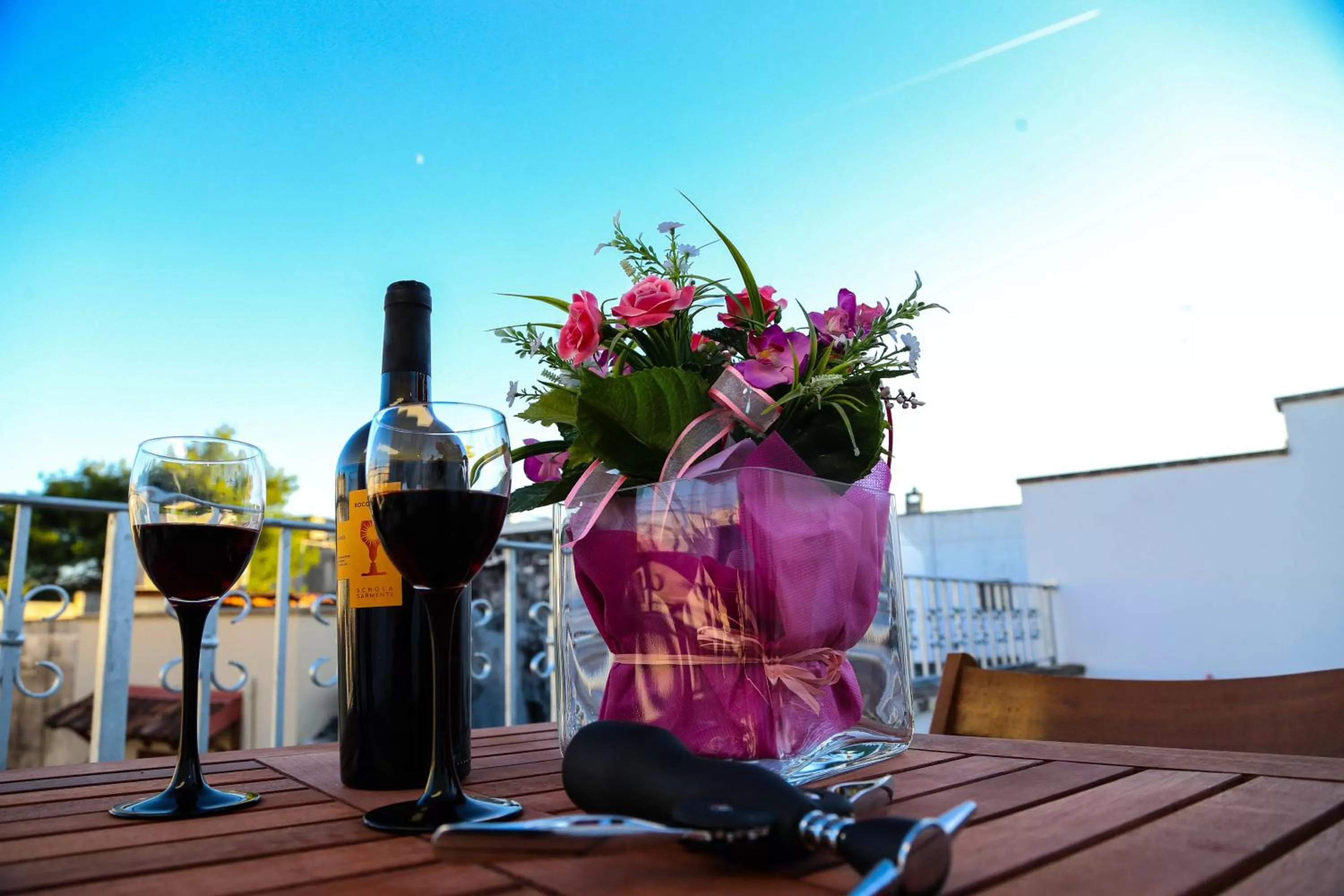 Balcony/Terrace in B&B a Casa della Nonna Uccia