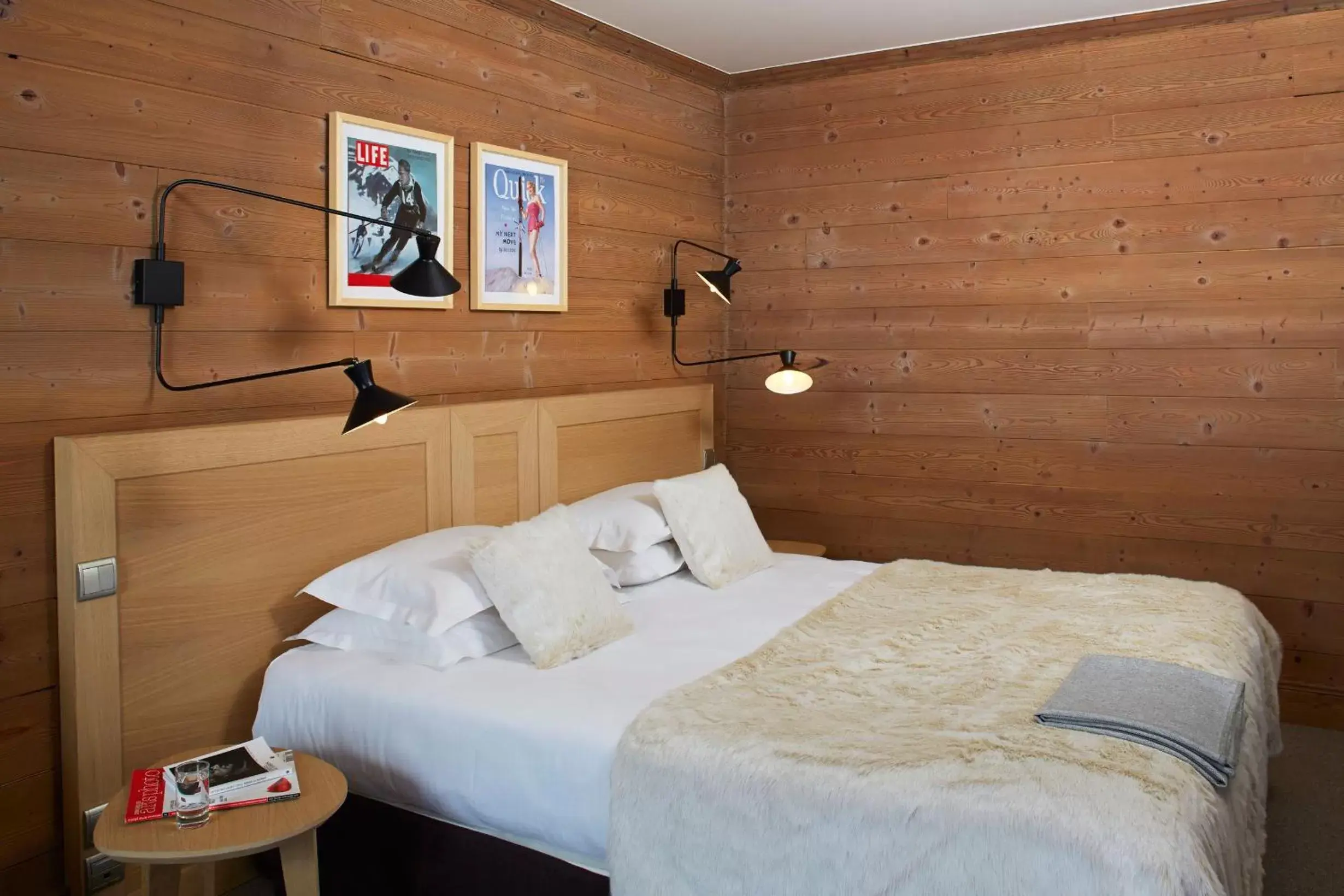 Photo of the whole room, Bed in Les Trois Vallées, a Beaumier hotel