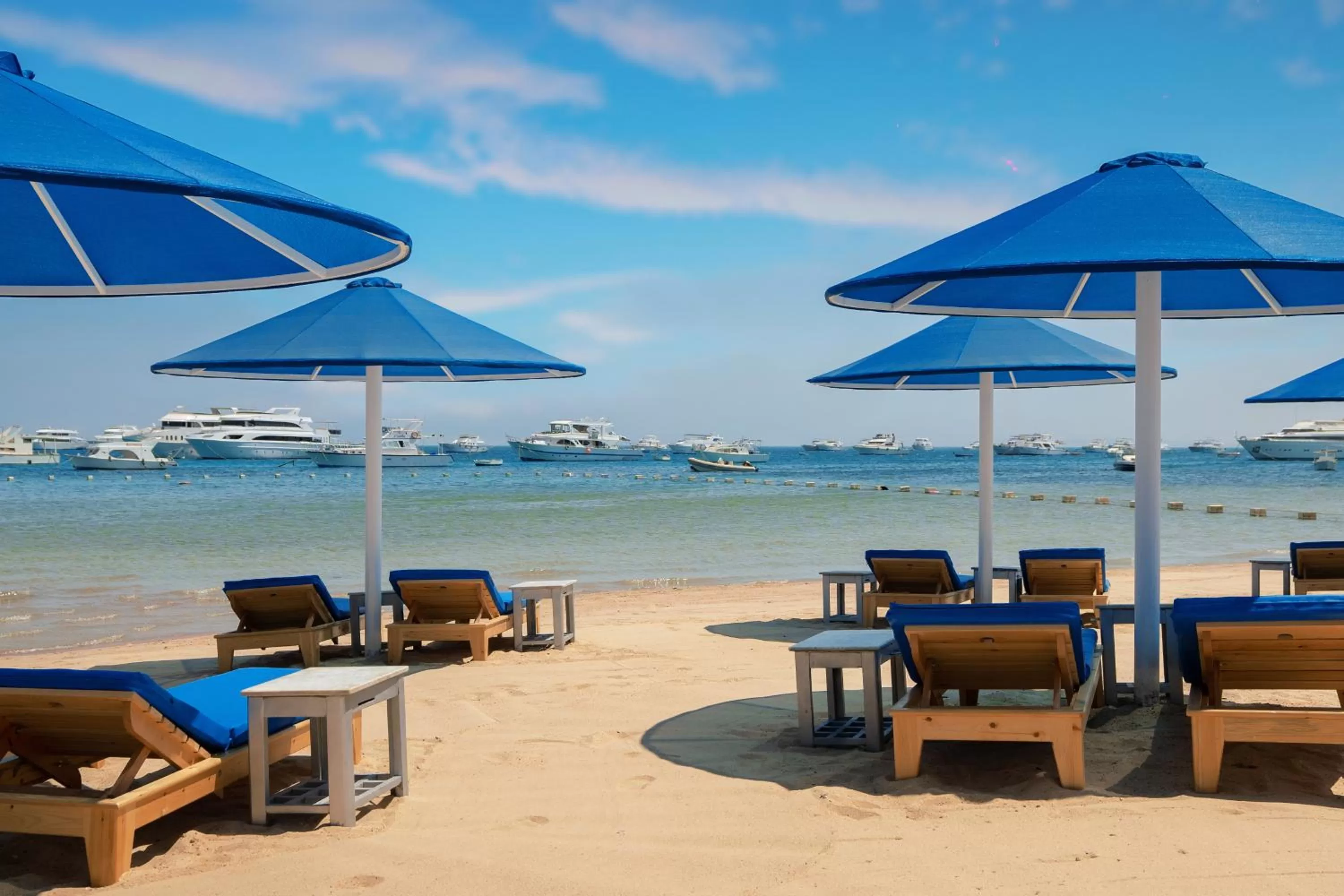 Beach in Pickalbatros Blu Spa Resort - Adults Friendly 16 Years Plus- Ultra All-Inclusive