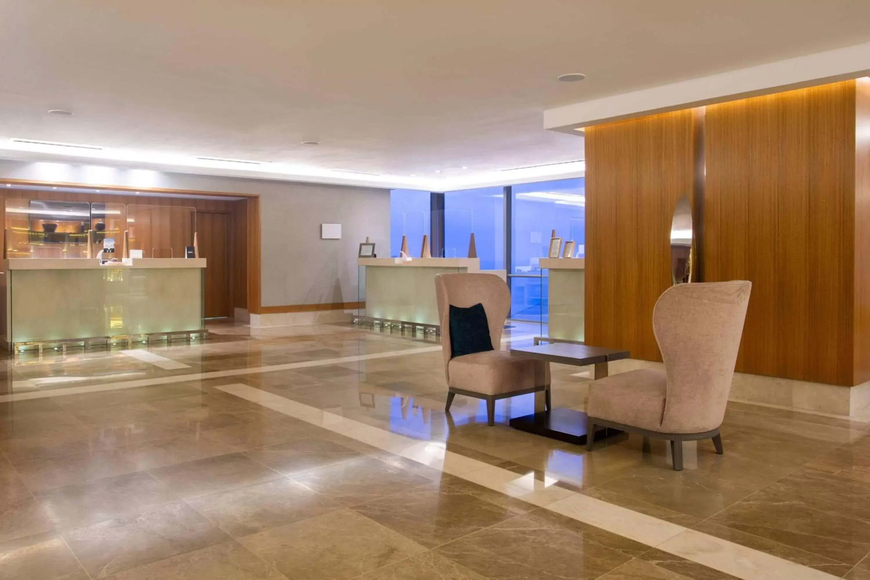 Lobby or reception in JW Marriott Panama