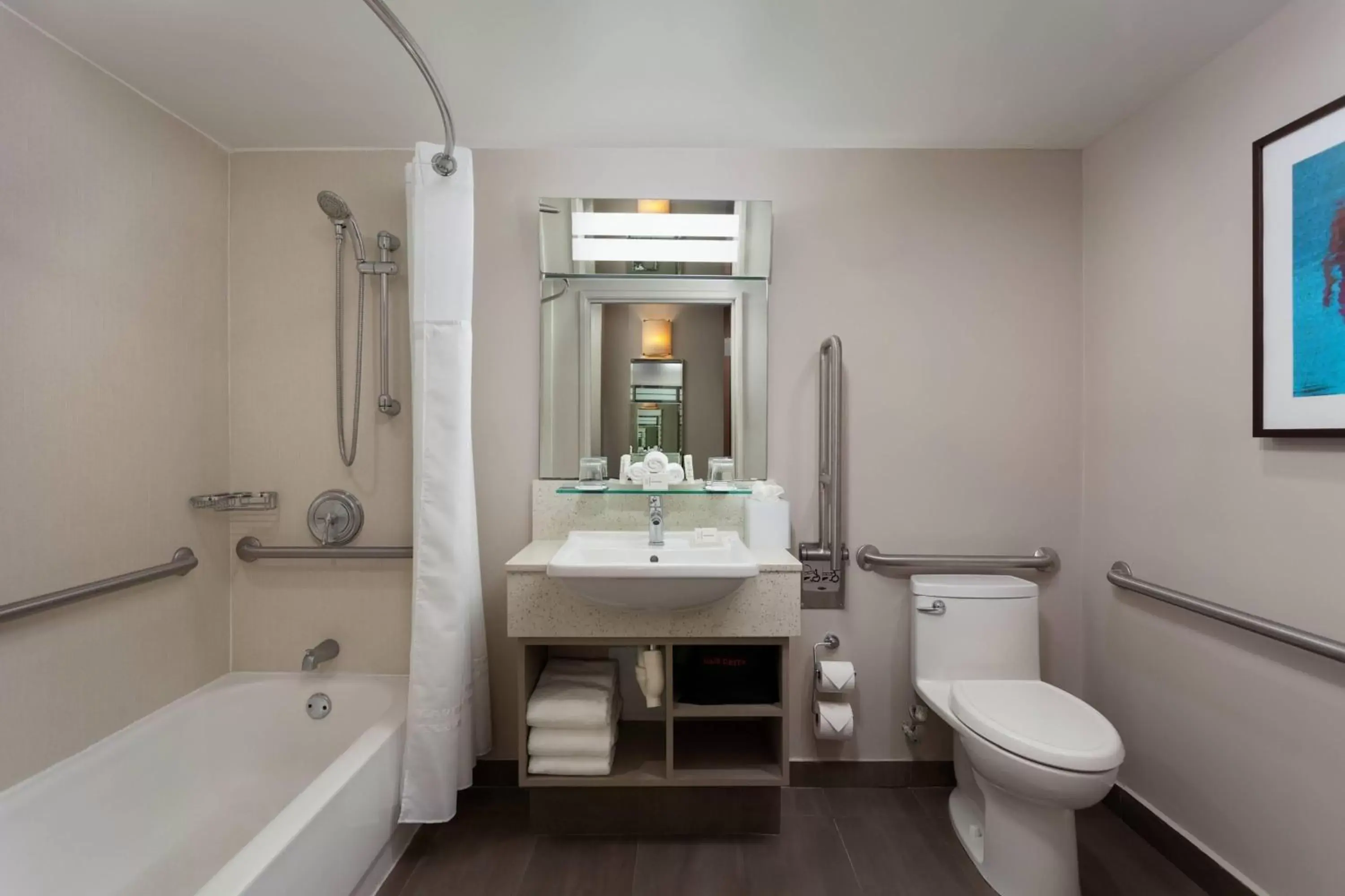 Bathroom in Courtyard by Marriott Isla Verde Beach Resort