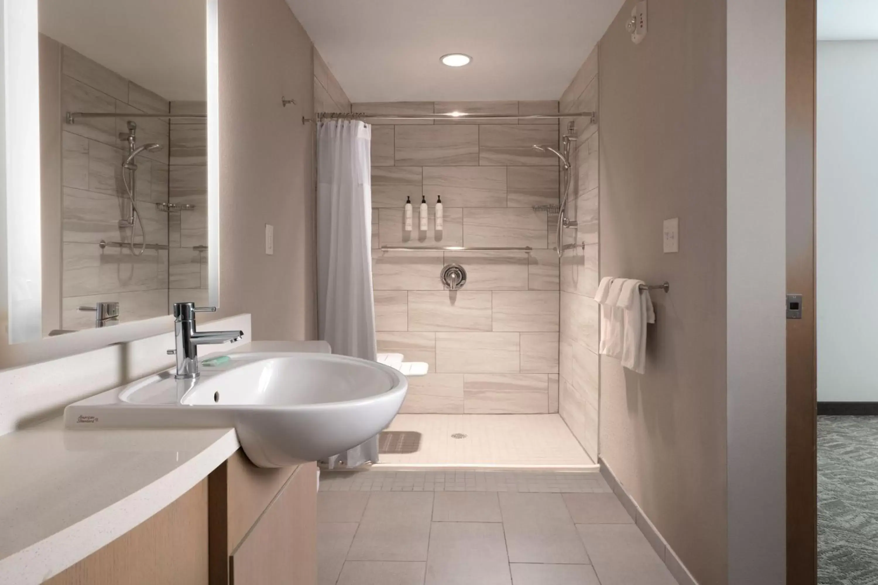 Bathroom in SpringHill Suites by Marriott Dallas Rockwall